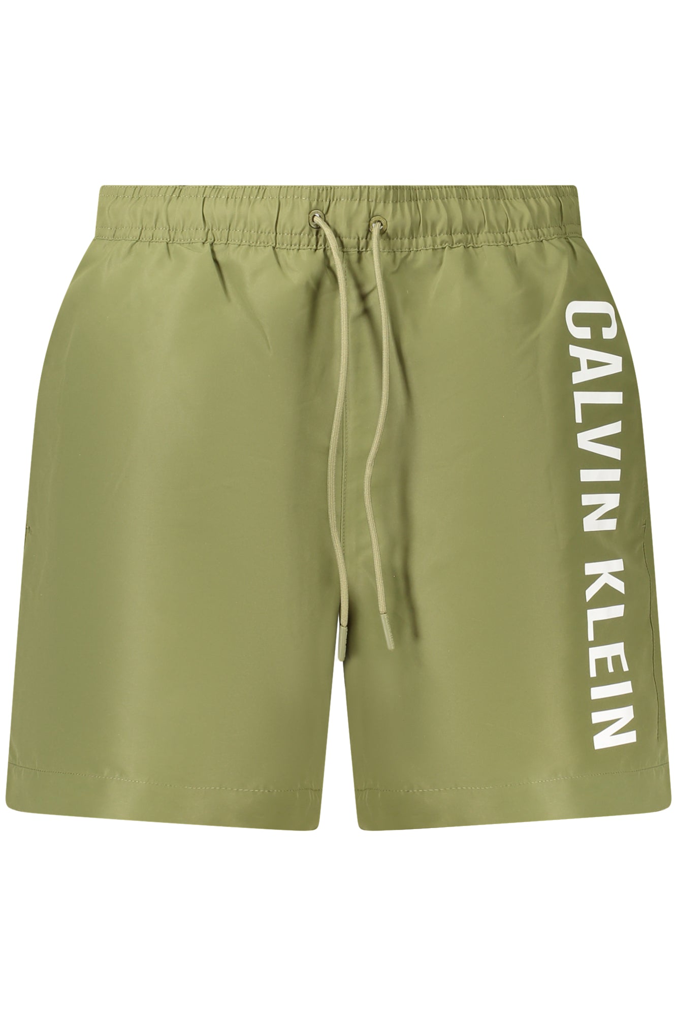 KM0KM01092_VELB6 – Herren Badeshorts Grün mit Innenslip & Kordelzug - Stilvoll & Bequem – Größe: S, M, L, XL, 2XL – Farbe: Verde