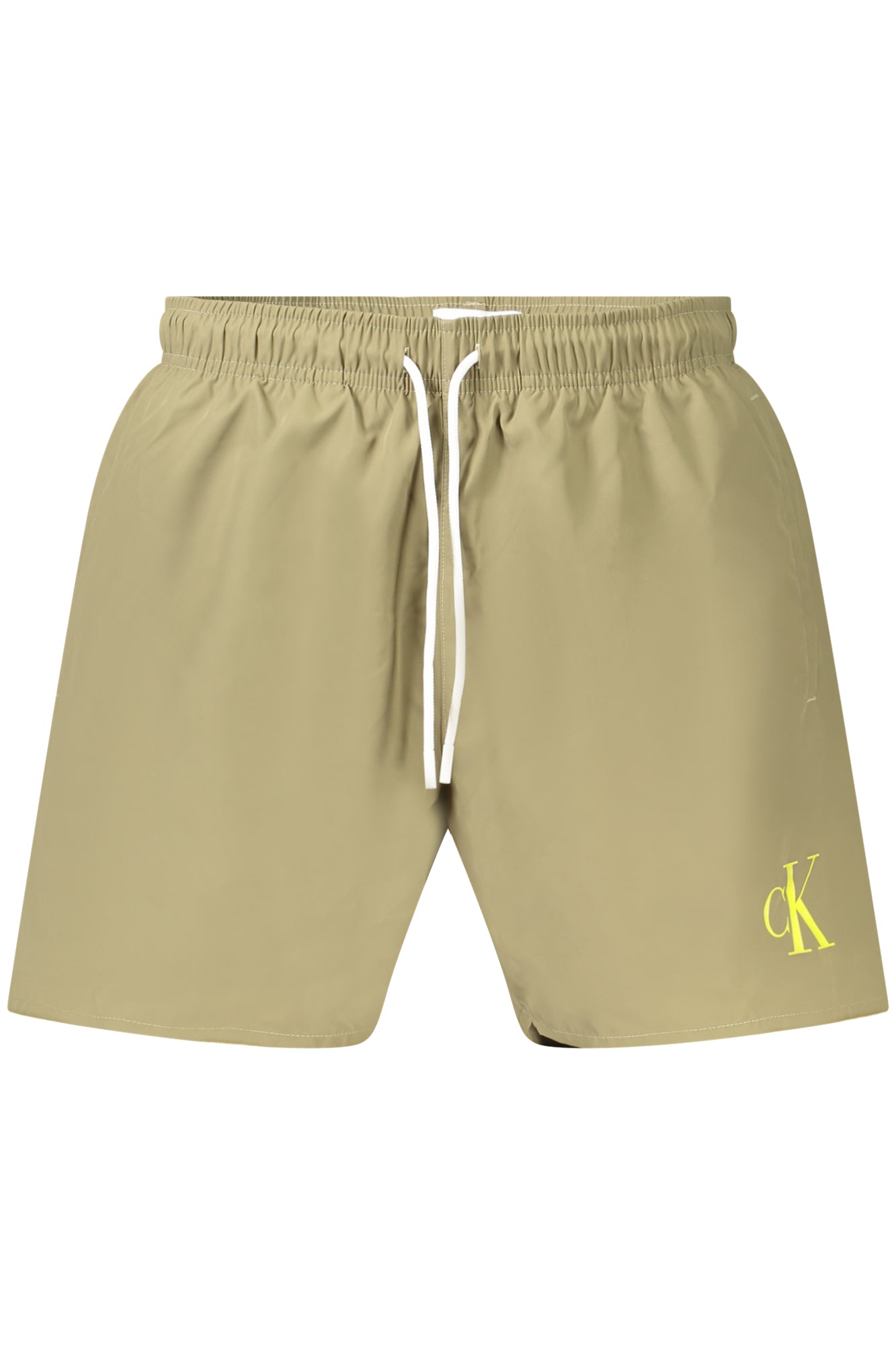 KM0KM01101_VELDV – Grüne Badeboxer für Herren mit Innenfutter & Taschen - Bequem & Stylisch – Größe: S, M, L, XL, 2XL – Farbe: Verde