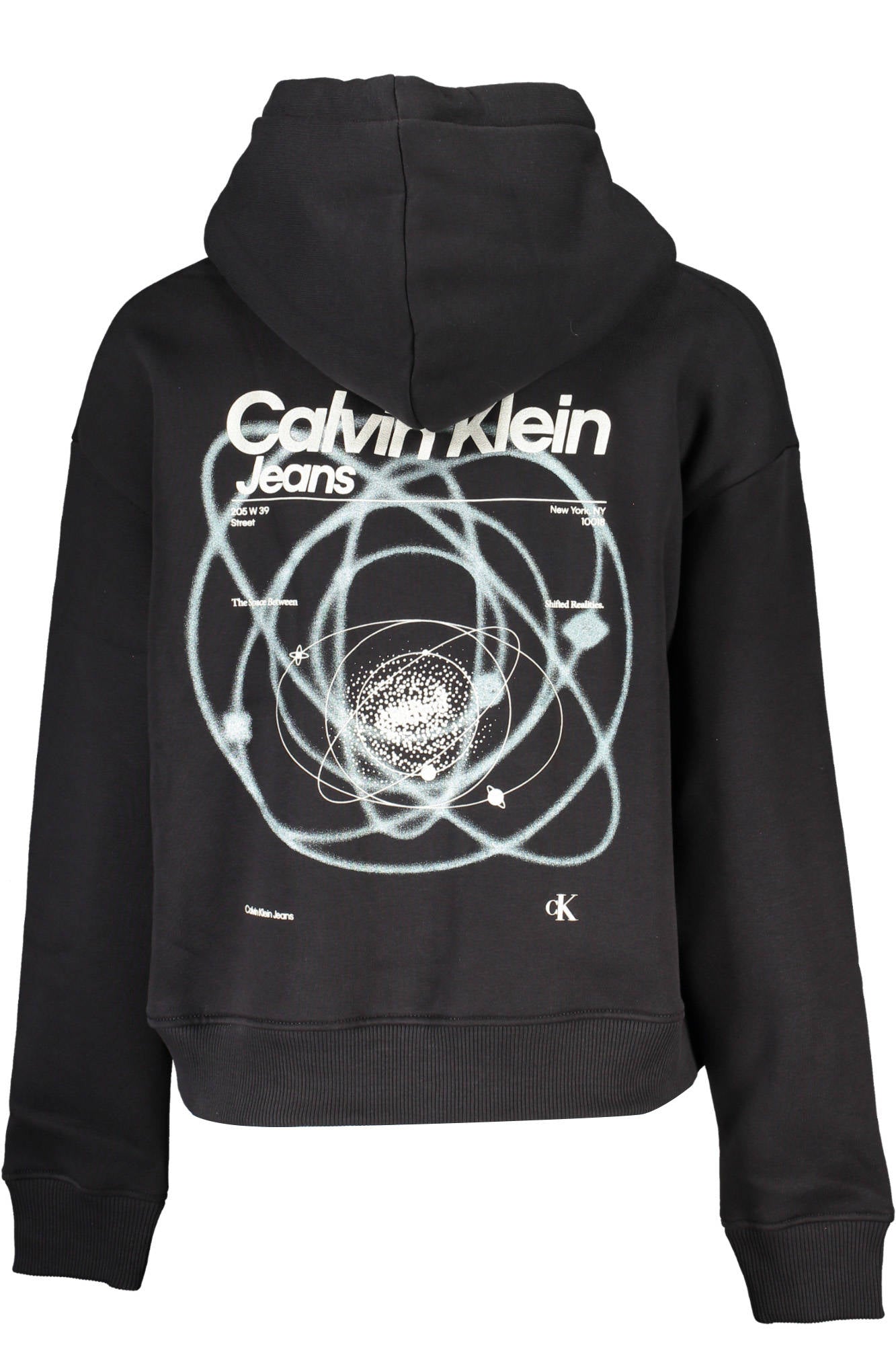 J20J222377_62013D4_NEROBEH – Damen-Sweatshirt mit Reißverschluss: Schwarz, Kapuze & Taschen – Größe: XS, M, L – Farbe: Nero