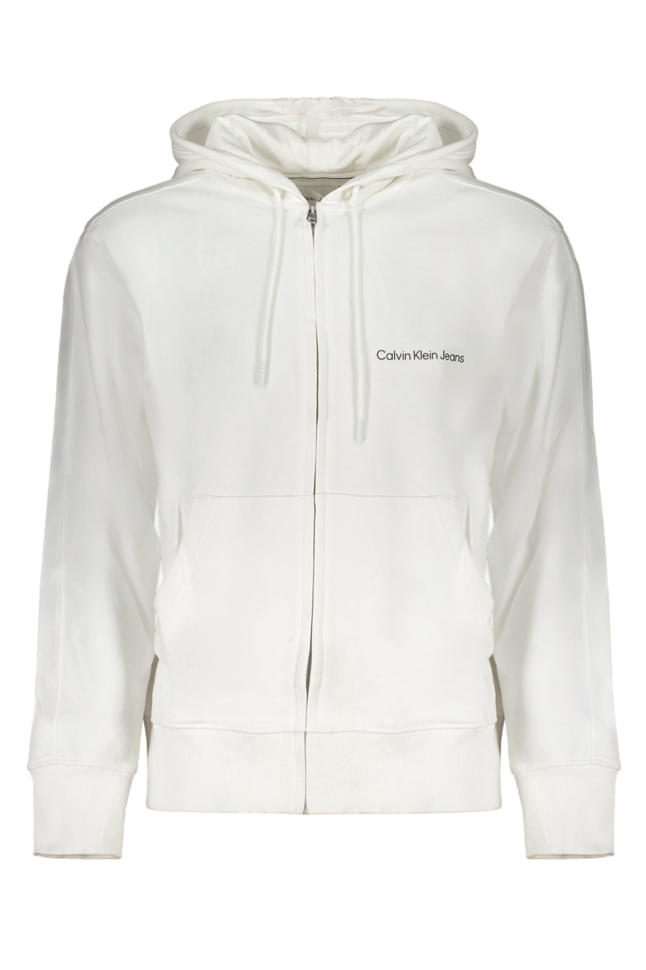 J30J325148_BIYAF – Nachhaltiges Herren Sweatshirt mit Reißverschluss - Weiß & Vielseitig – Größe: M, L, XL, 2XL, S – Farbe: Bianco