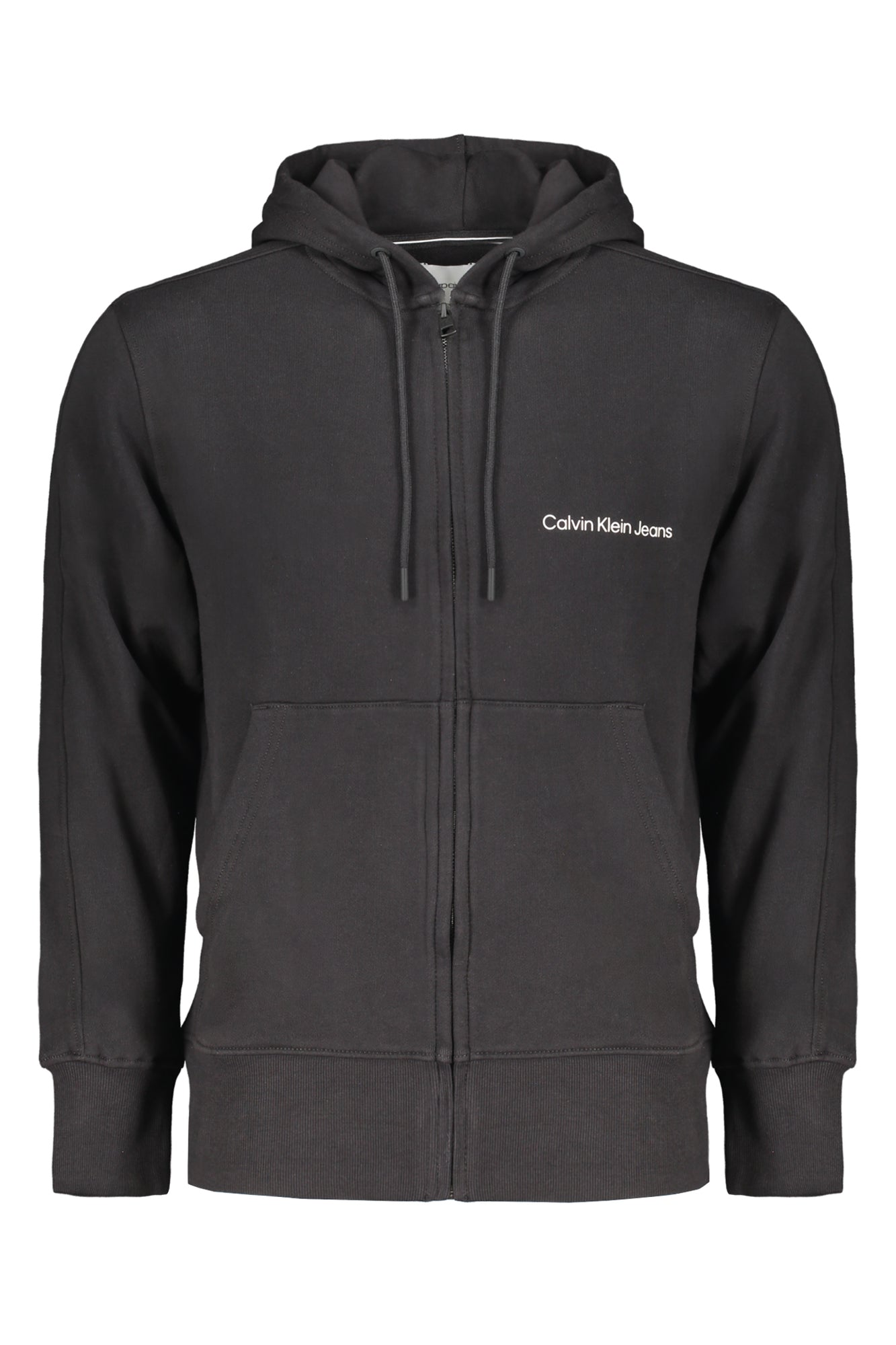 J30J325148_NEBEH – CALVIN KLEIN FELPA CON ZIP UOMO NERO – Größe: S, M, L, XL, 2XL – Farbe: Nero