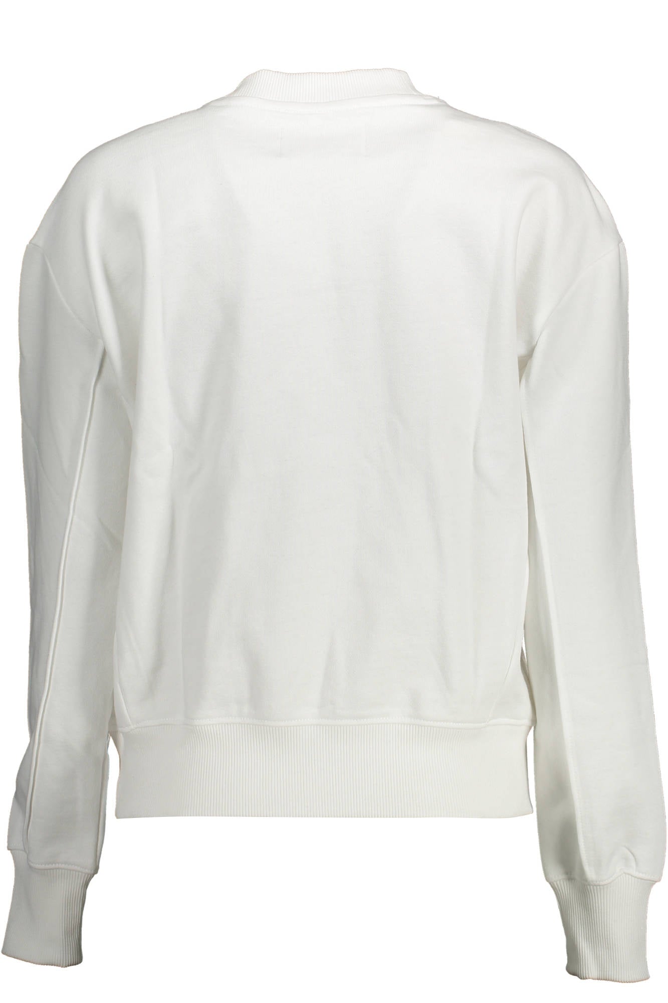 J20J217734_BIANCO_YAF – Trendiges Damen-Sweatshirt in Weiß: Stilvoller Look ohne Reißverschluss – Größe: XL – Farbe: Bianco