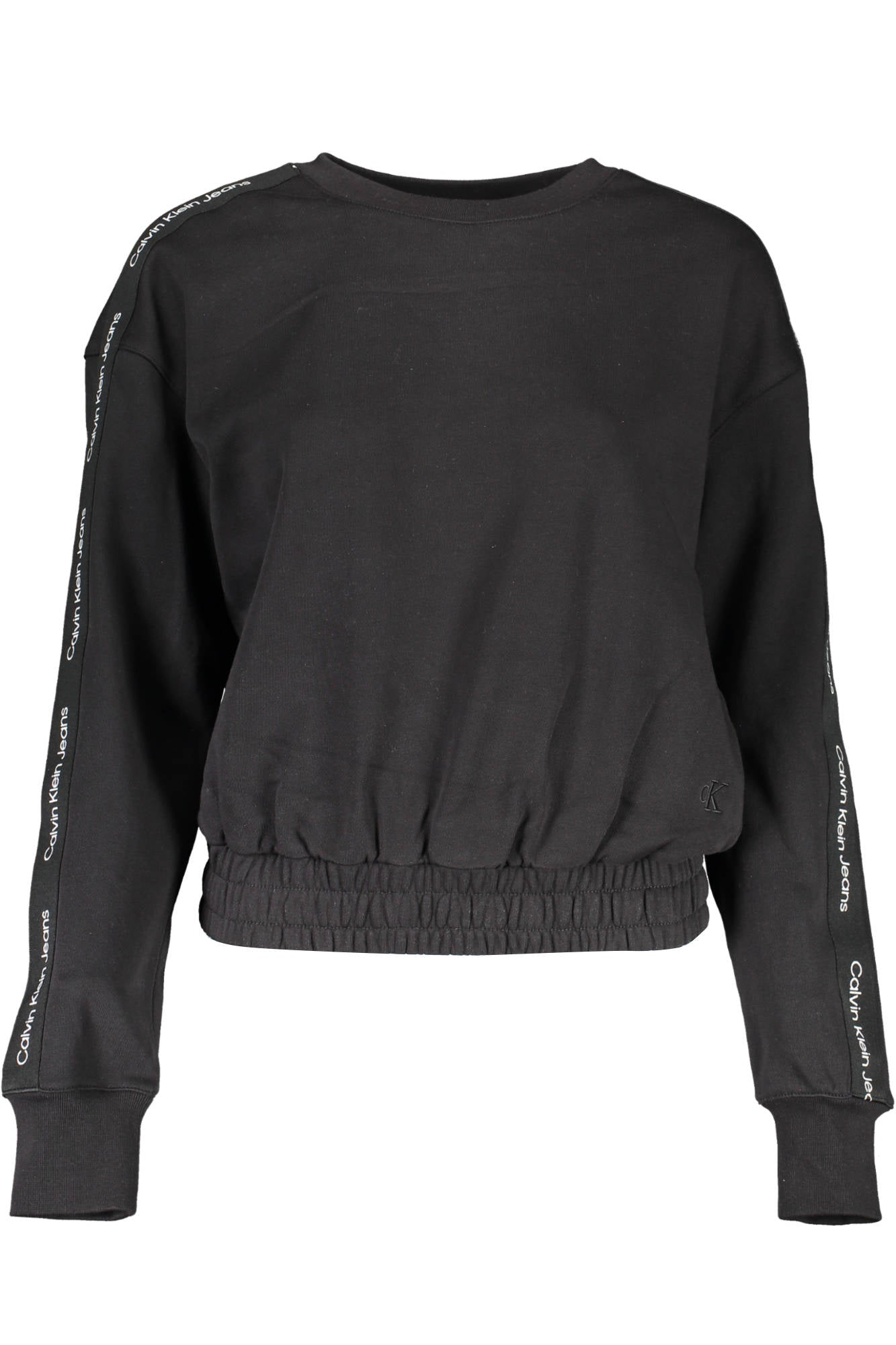 J20J218980_NERO_BEH – Stylischer Damen-Pullover Schwarz – Langarm, Rundhals & Stickerei – Größe: XL – Farbe: Nero