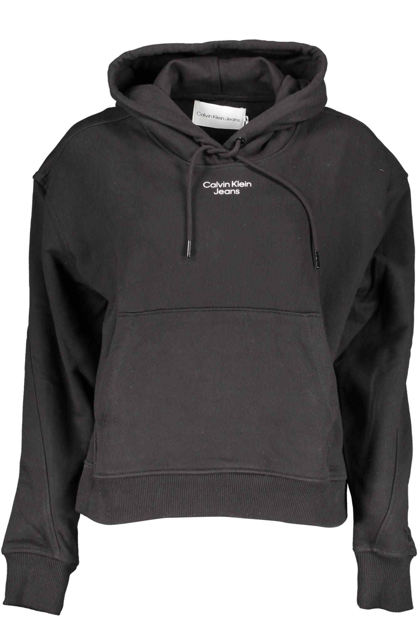 J20J218048_NERO_BEH – Stylishes Damen-Sweatshirt in Schwarz – Kapuzenpullover mit Logo – Größe: XL – Farbe: Nero