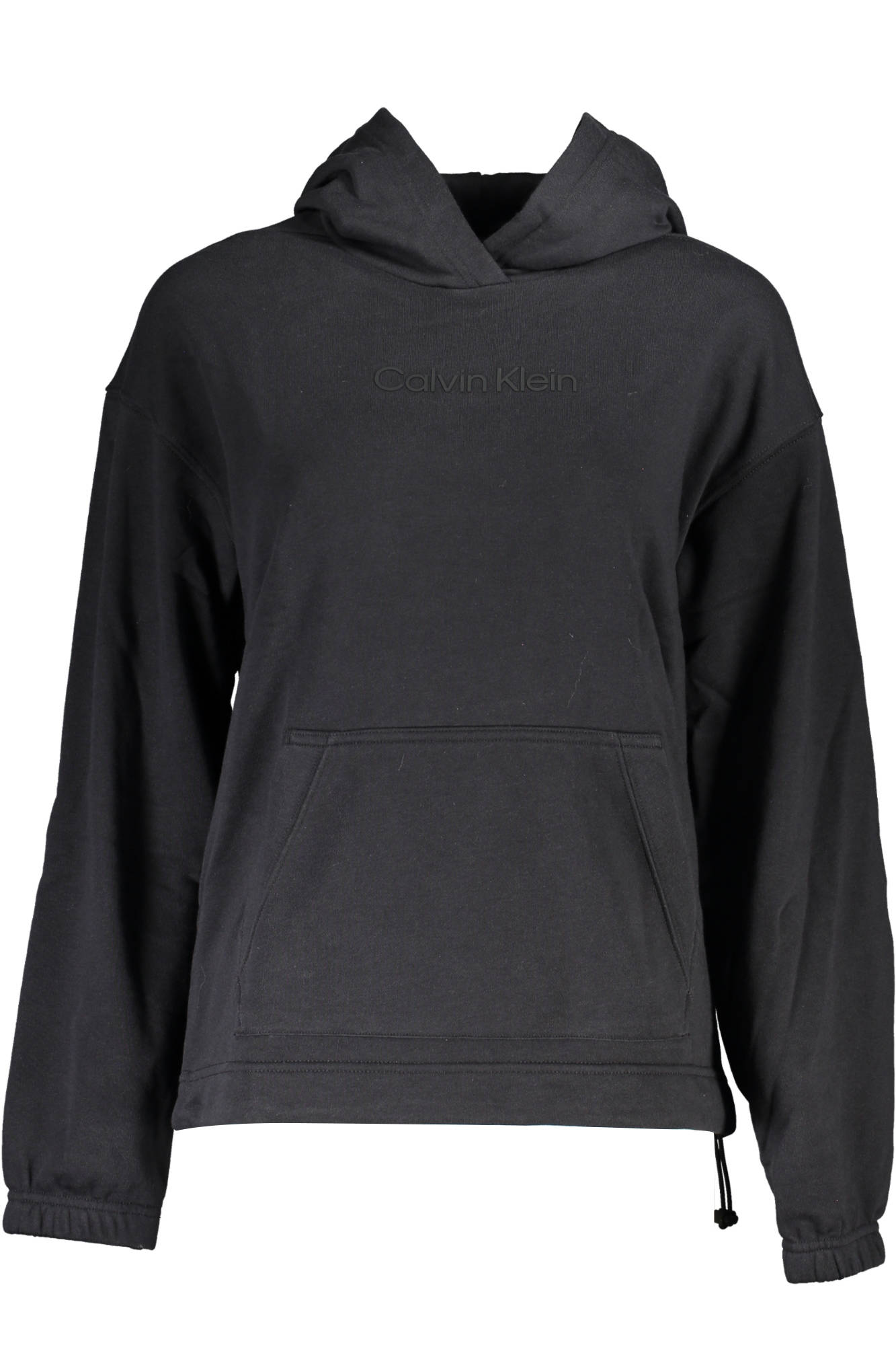 00GWS3W300_NERO_BAE – Stylisches Damen-Sweatshirt mit Kapuze und Fronttasche in Schwarz – Größe: XS, S, M, L, XL – Farbe: Nero