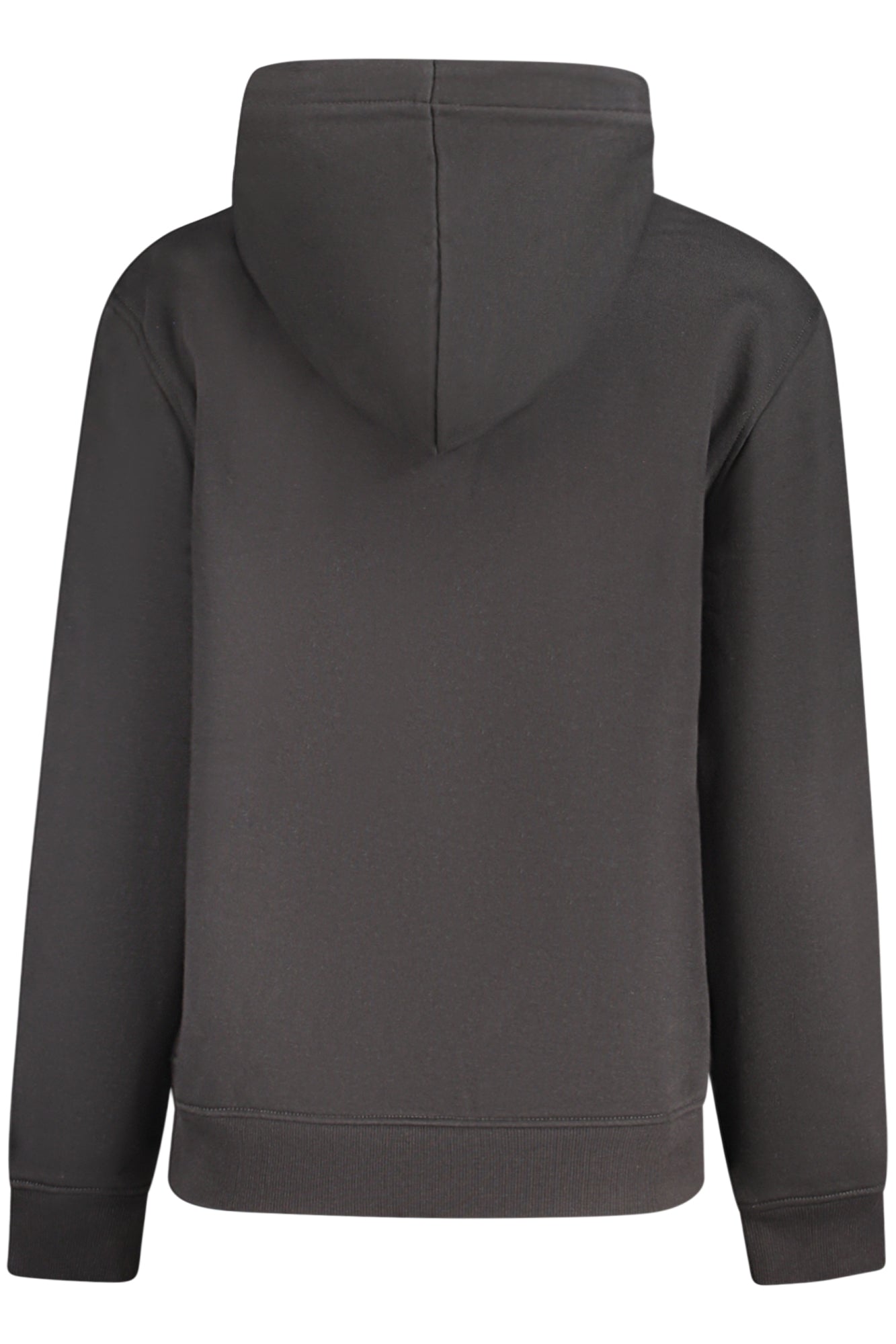 J20J224721_NEBEH – Damen Hoodie Schwarz - Gefüttertes Langarmsweatshirt mit Print, Bio-Baumwolle – Größe: XS, S, M, L, XL – Farbe: Nero