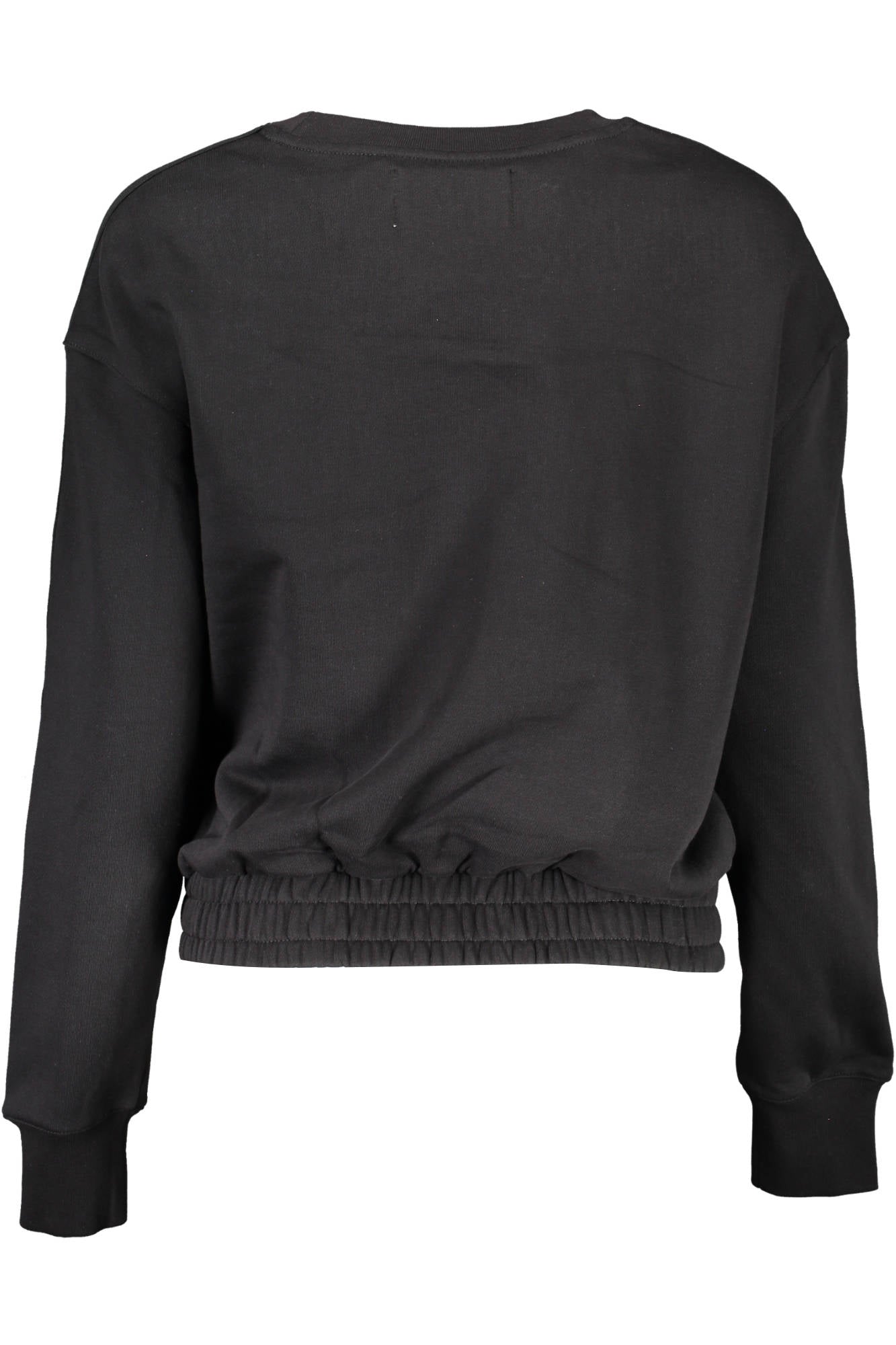 J20J218980_NERO_BEH – Stylischer Damen-Pullover Schwarz – Langarm, Rundhals & Stickerei – Größe: XL – Farbe: Nero