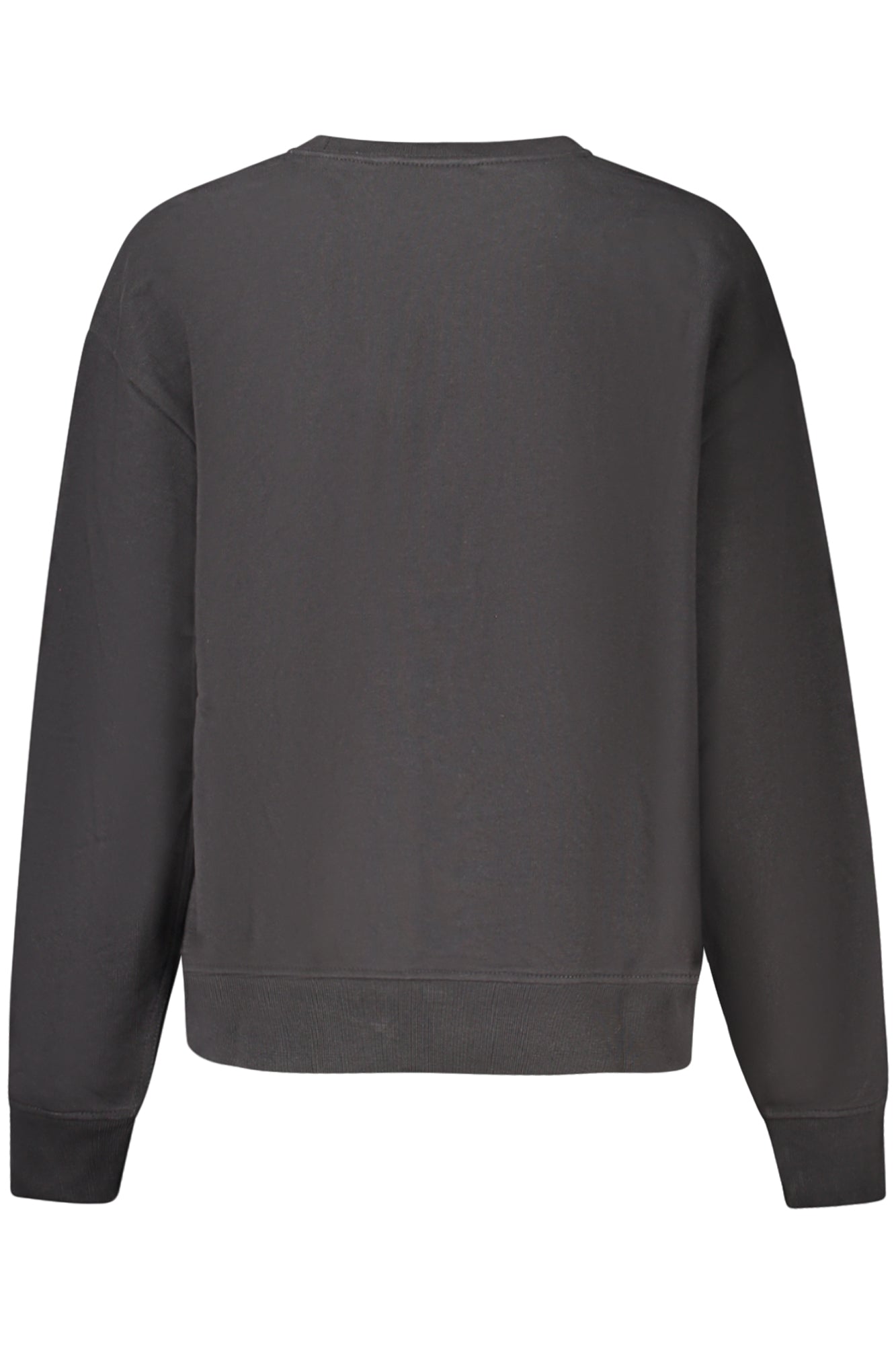 LV047B234G_NEUB1 – Nachhaltiges Damen-Sweatshirt in Schwarz aus regenerierter Baumwolle – Größe: XS, S, M, L, XL – Farbe: Nero