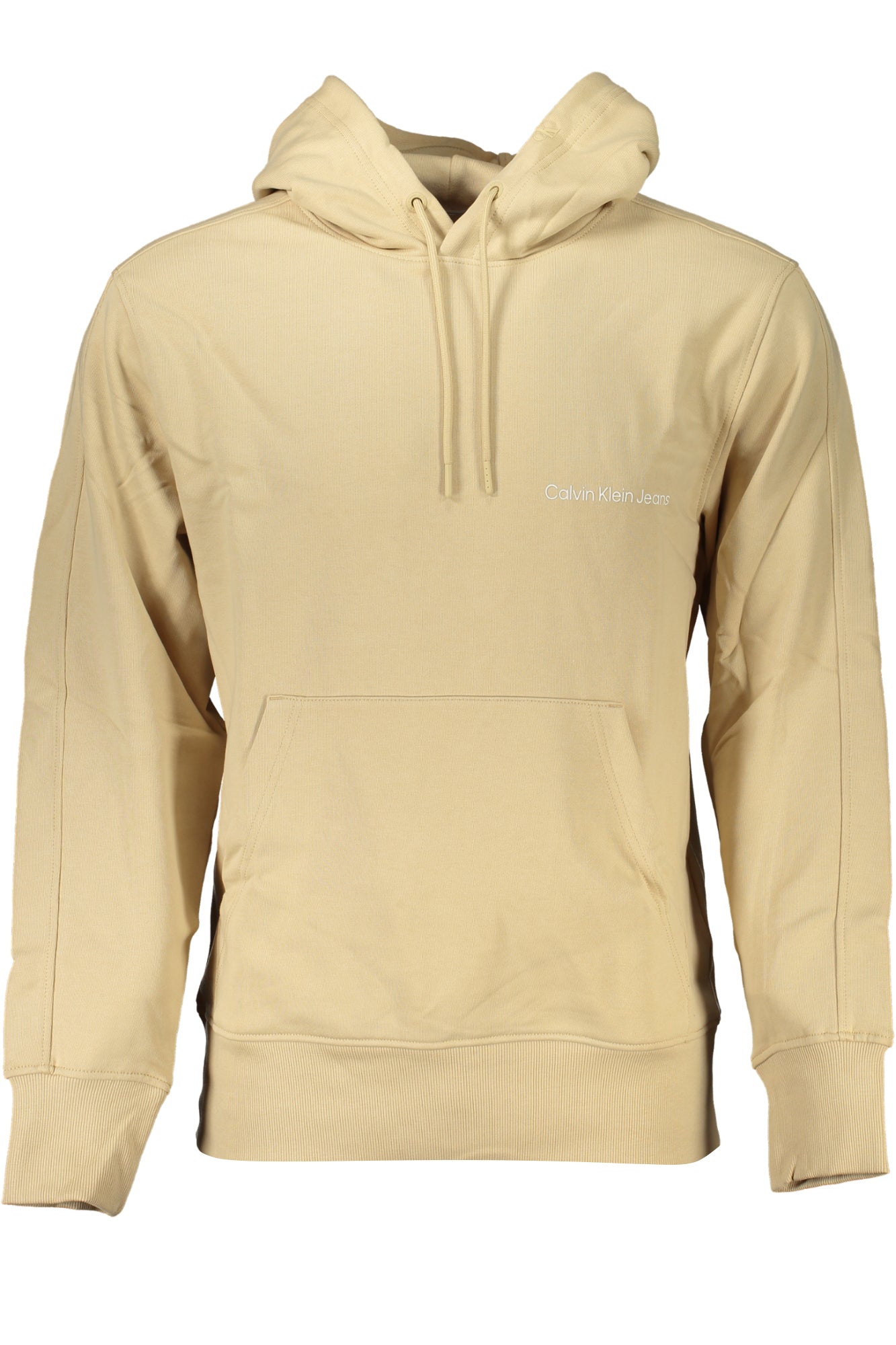 J30J324620_BEAAT – CALVIN KLEIN FELPA SENZA ZIP UOMO BEIGE – Größe: S, M, L, XL, 2XL – Farbe: Beige