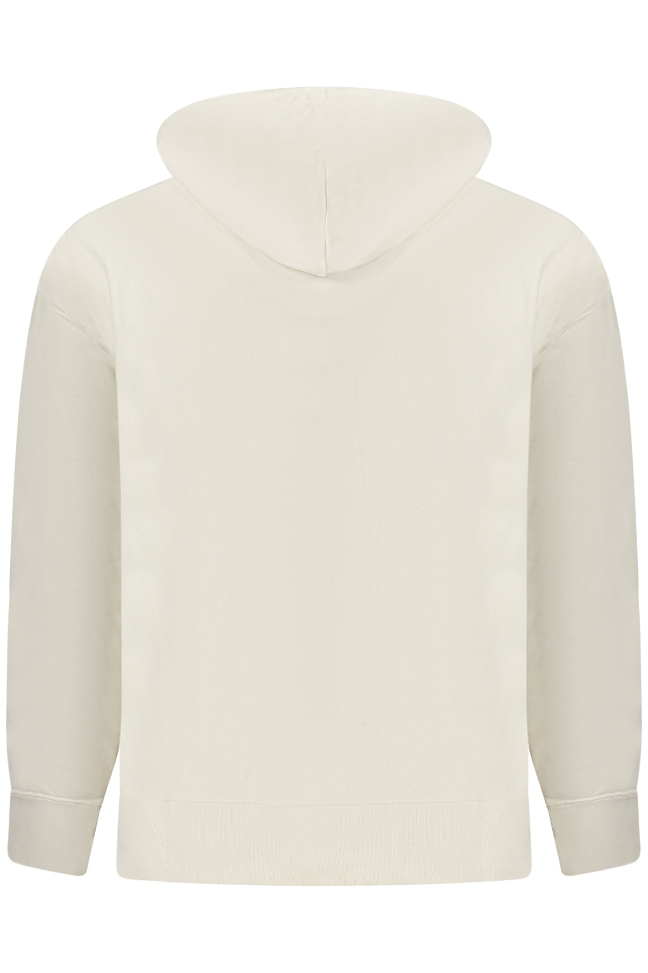 LV04RC278G_BE67U – Beiges Herren Kapuzenshirt mit Logo und Kängurutasche – Langarm – Größe: S, M, L, XL, 2XL – Farbe: Beige