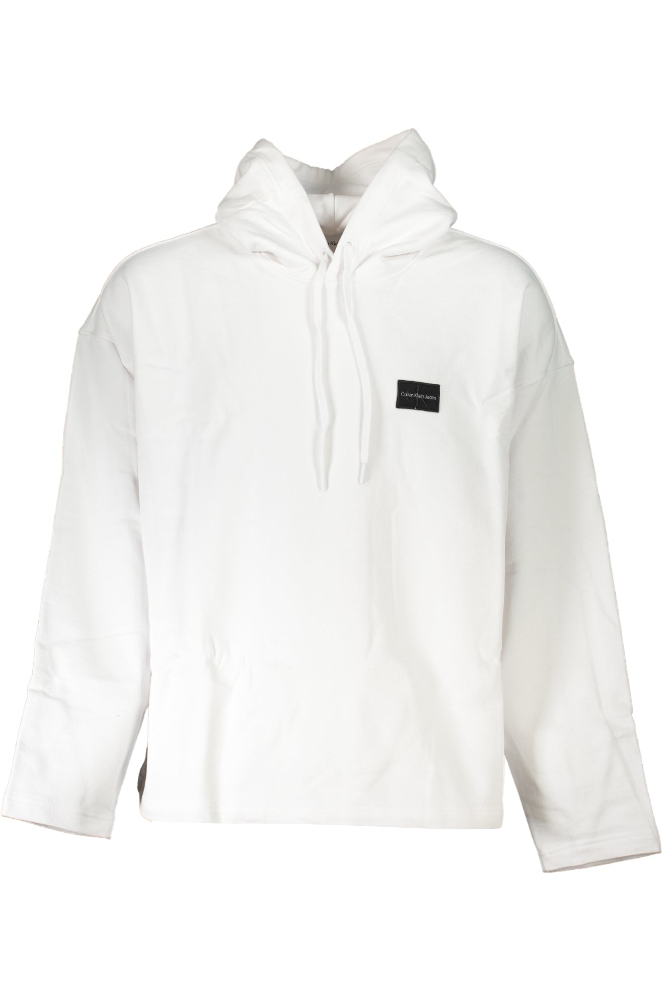 J30J322536_BIYAF – CALVIN KLEIN FELPA SENZA ZIP UOMO BIANCO – Größe: L, XL, 2XL – Farbe: Bianco