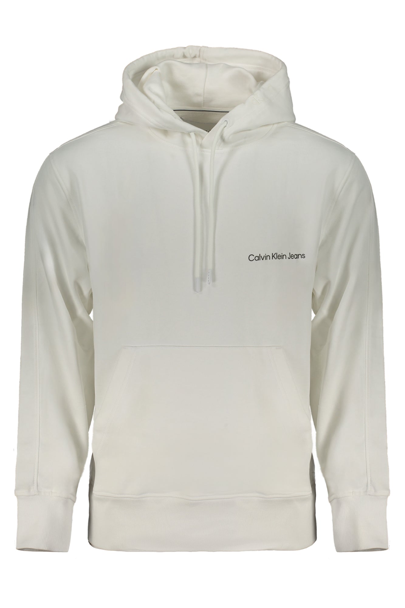 J30J324620_BIYAF – CALVIN KLEIN FELPA SENZA ZIP UOMO BIANCO – Größe: S, M, L, XL, 2XL – Farbe: Bianco
