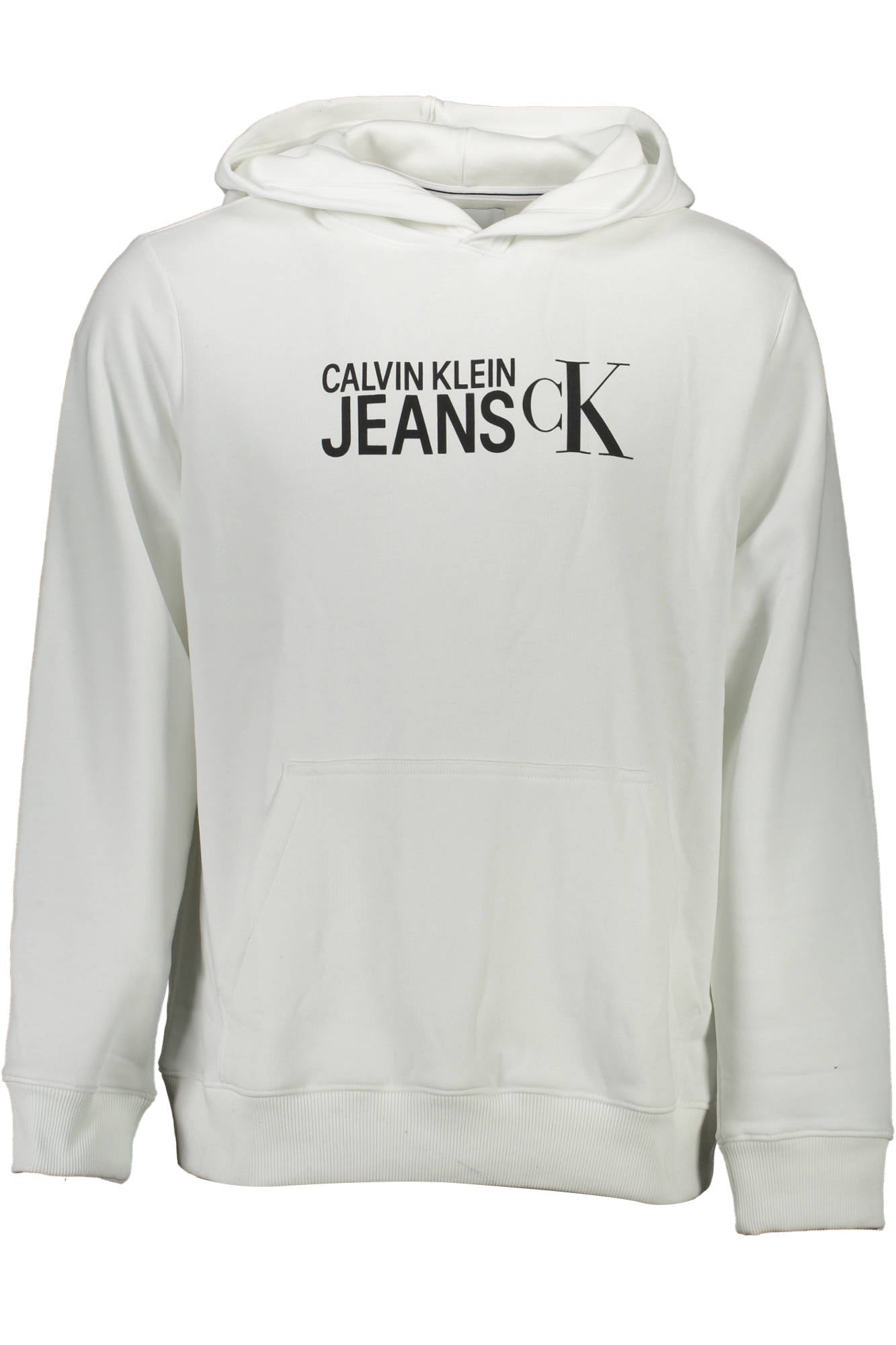 J30J318788_BIANCO_YAF – Herren Kapuzensweatshirt Weiß aus Bio-Baumwolle - Nachhaltig & Stylisch – Größe: XL – Farbe: Bianco