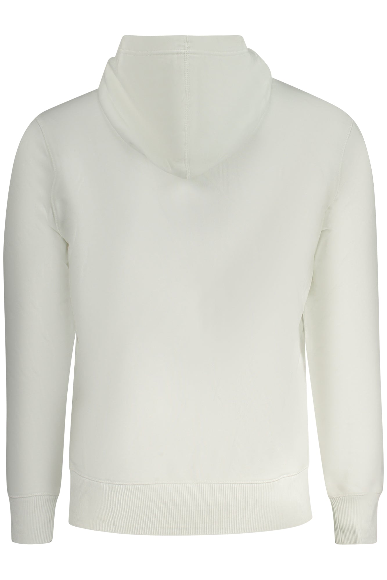 J30J327113_BIYAF – Herren Kapuzen-Sweatshirt Weiß – Nachhaltige Baumwolle & Logo Applikation – Größe: S, M, L, XL, 2XL – Farbe: Bianco