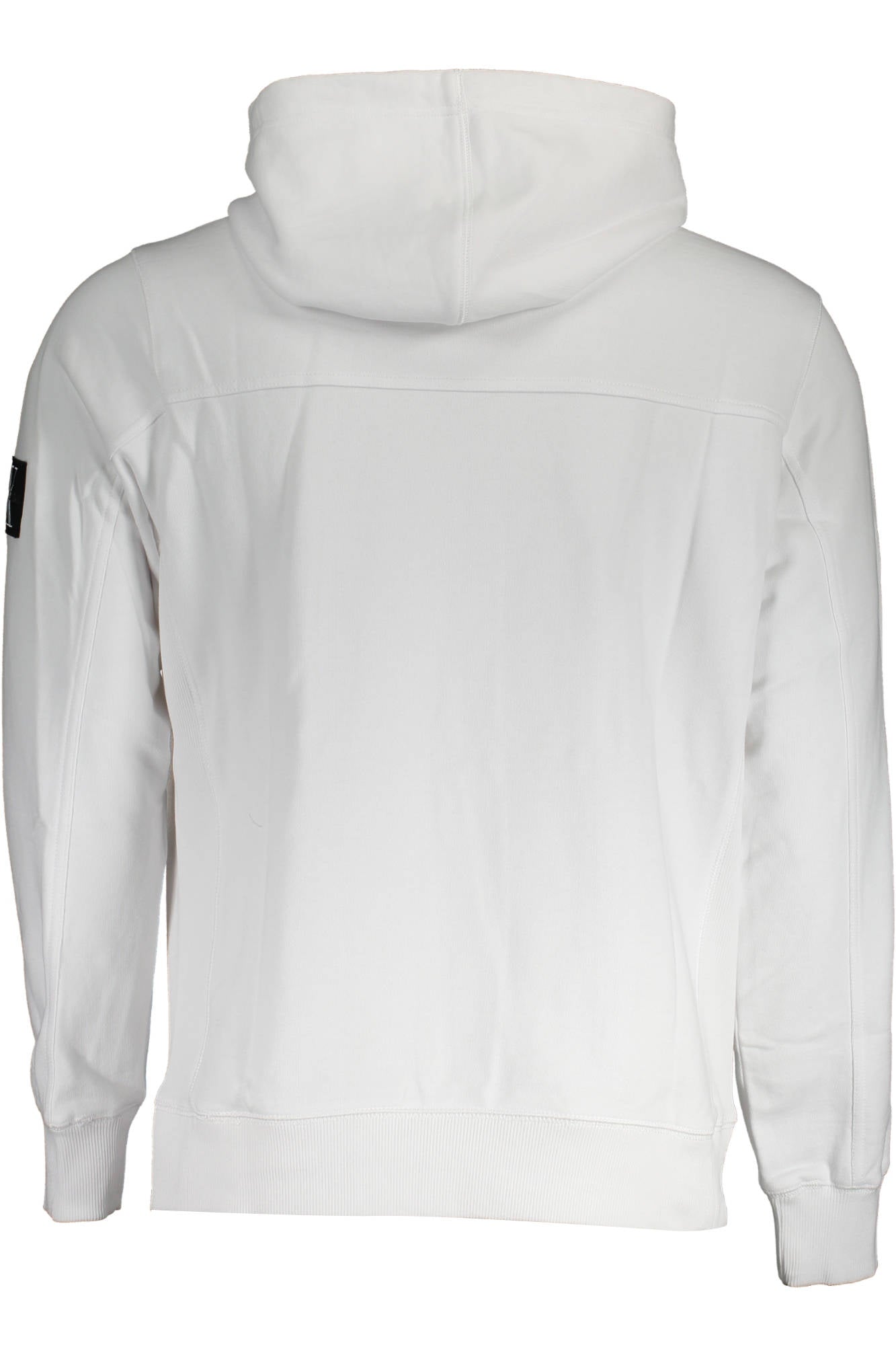 J30J314036_BIANCO_YAF – Weißes Herren-Sweatshirt mit Kapuze und Tasche - Stilvoll & Bequem – Größe: XL, 2XL – Farbe: Bianco
