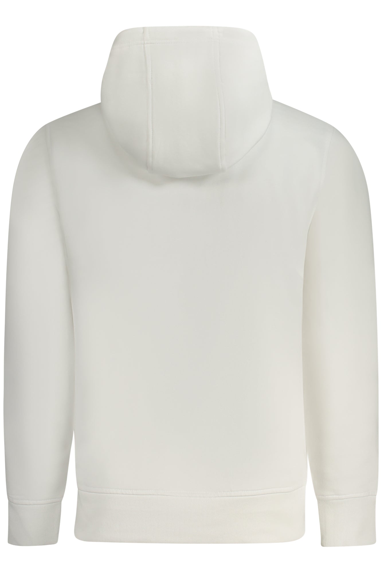J30J327076_BIYAF – Stilvolles Herren-Fleece-Sweatshirt in Weiß mit Aufdruck – Nachhaltig – Größe: M, L, XL, S, 2XL – Farbe: Bianco