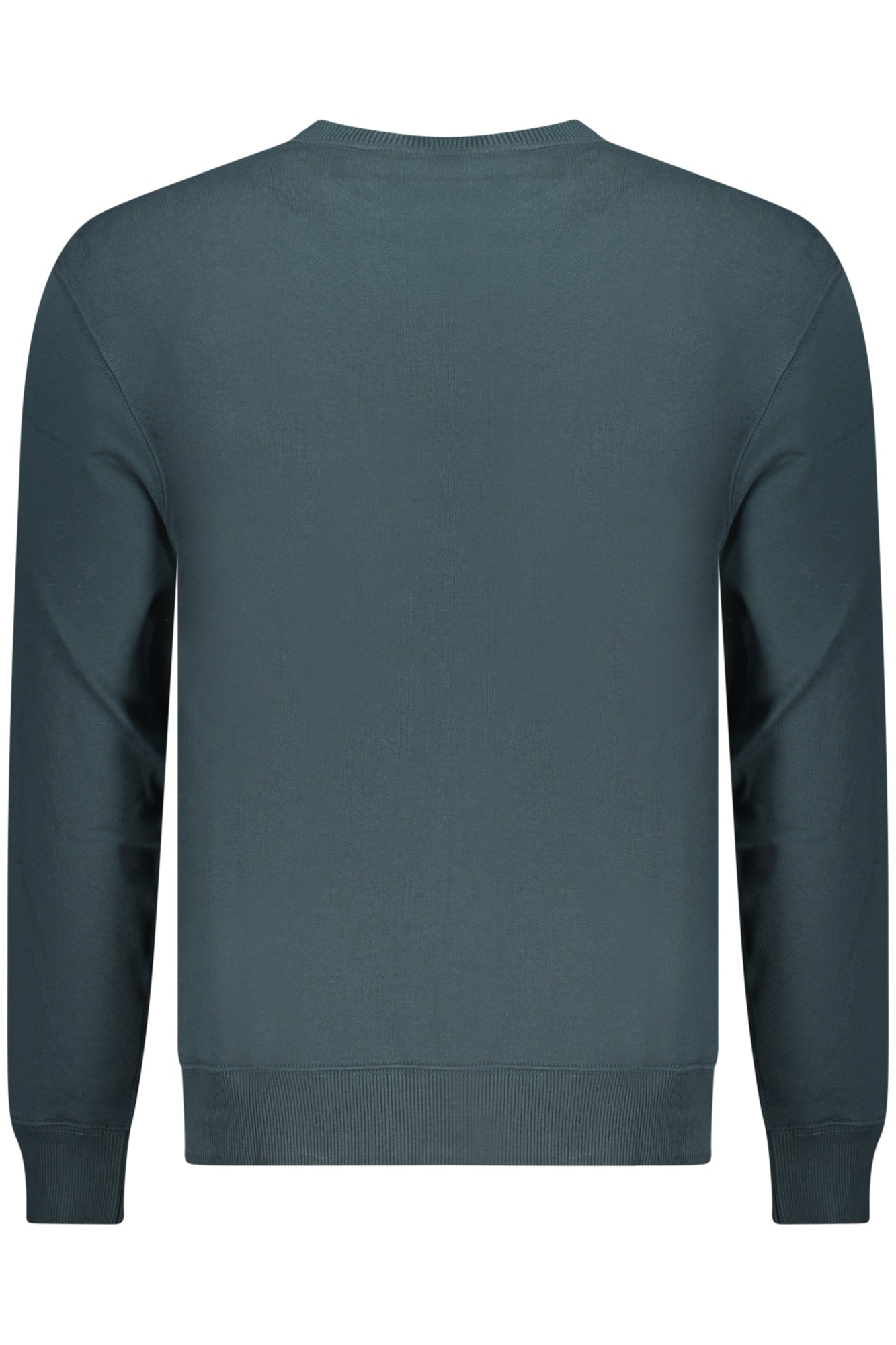 LV04RC296G_BLQQ5 – Stilvolles Herren-Sweatshirt: Blau, Langarm, Rundhals, Stickerei – Größe: S, M, L, XL, 2XL – Farbe: Blu