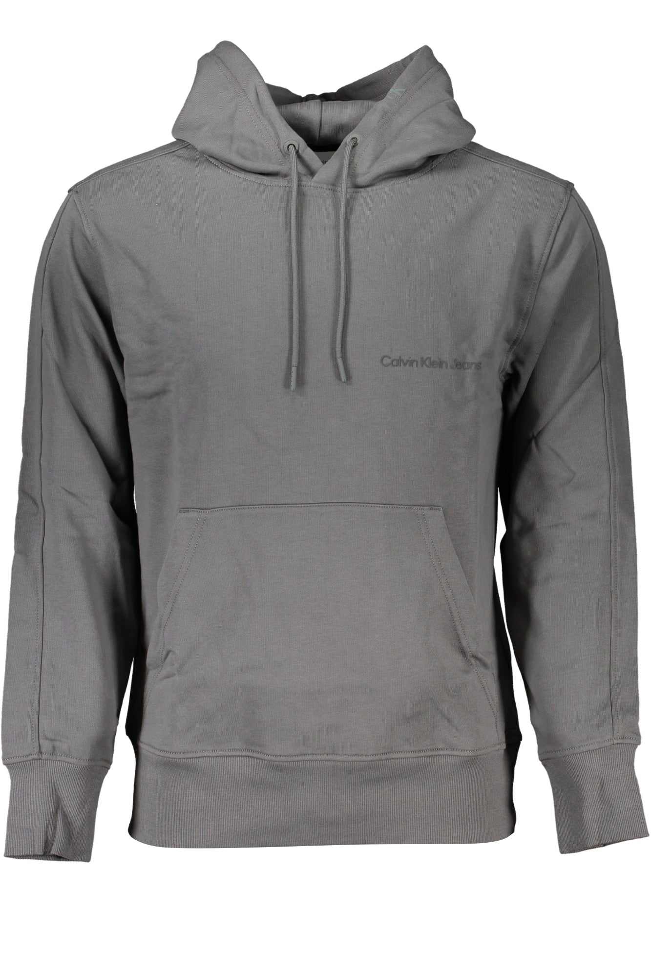 J30J324620_GRPSM – CALVIN KLEIN FELPA SENZA ZIP UOMO GRIGIO – Größe: S, M, L, XL, 2XL – Farbe: Grigio