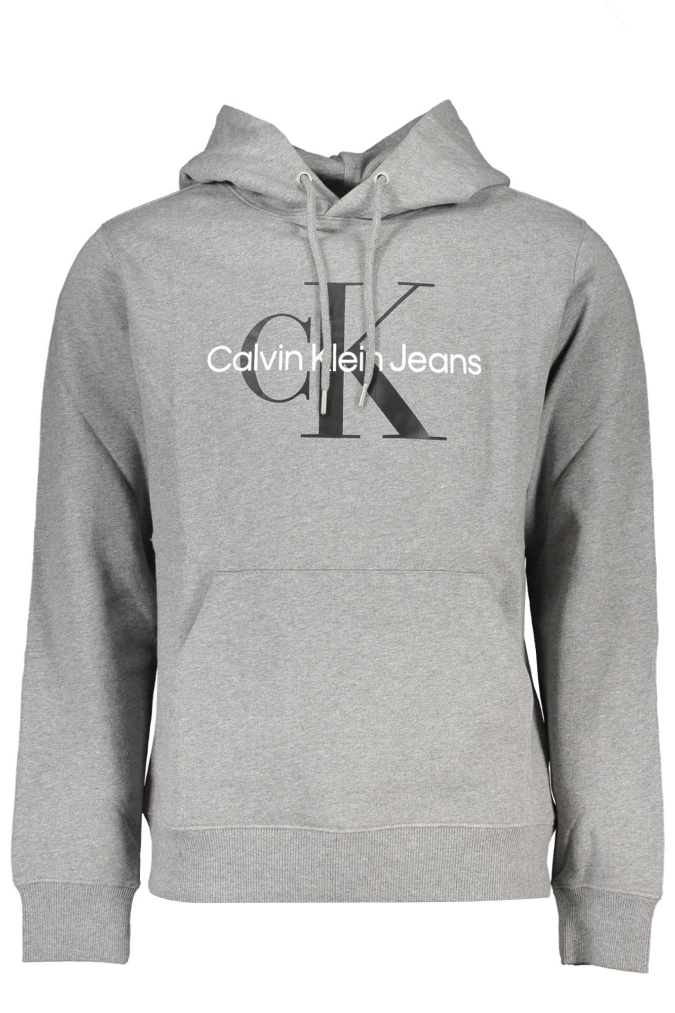 J30J320934_D0AB272_GRIGIOP2D – CALVIN KLEIN FELPA SENZA ZIP UOMO GRIGIO – Größe: XS, S, M, L, XL, 2XL – Farbe: Grigio