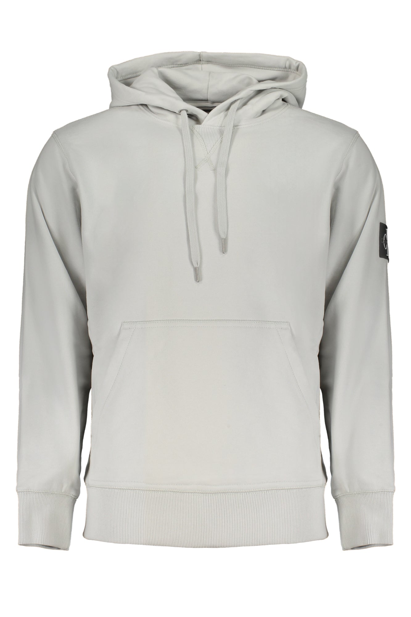 J30J323430_GRPC8 – Nachhaltiger Herren-Hoodie in Grau aus angerautem Stoff mit Logo – Größe: S, M, L, XL, 2XL – Farbe: Grigio