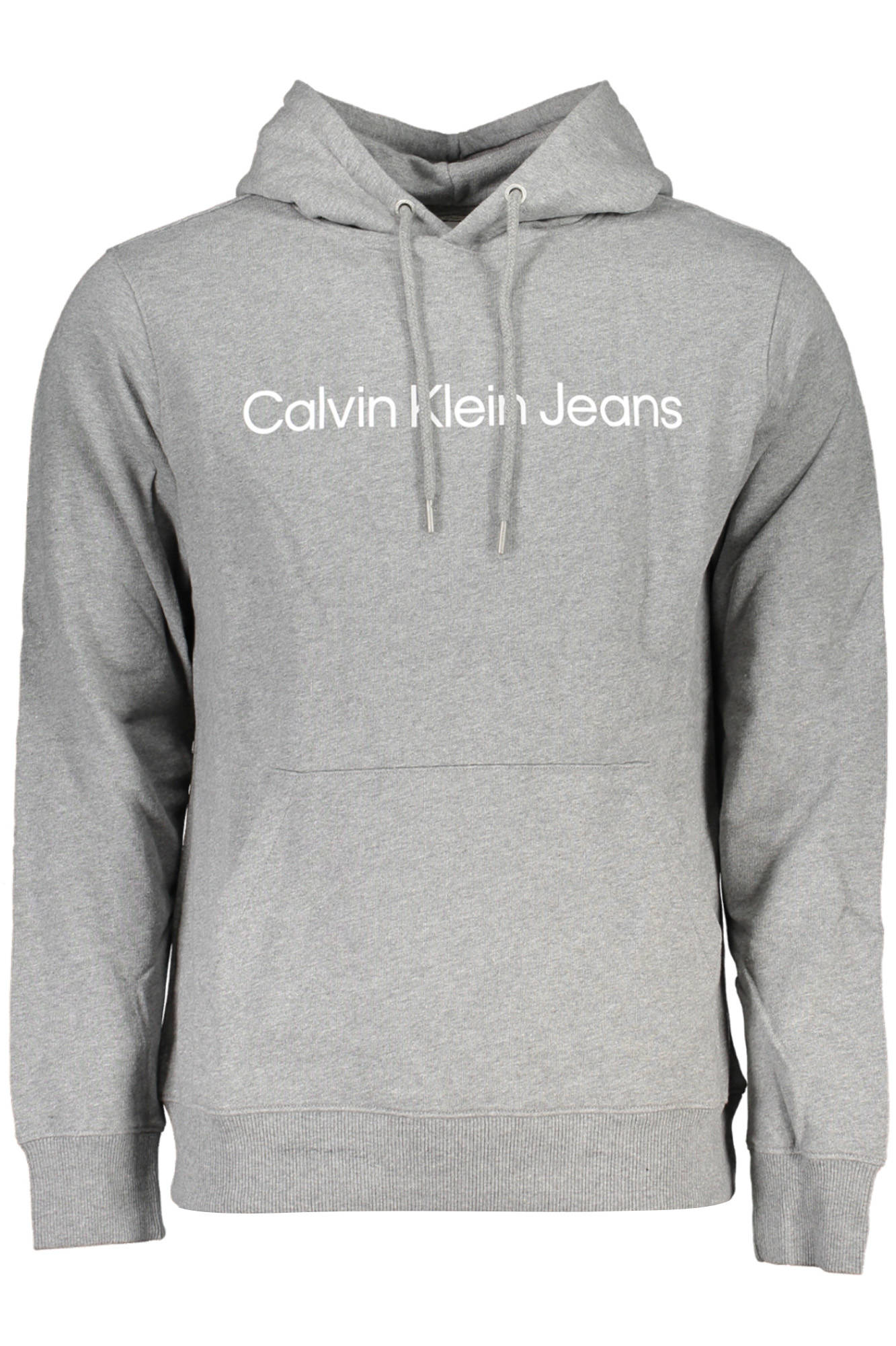 J30J322551_09C06B2_GRIGIOP2D – Stylisches graues Herren-Sweatshirt mit Kapuze und Logodruck – Größe: XS, S, M, L, XL, 2XL – Farbe: Grigio