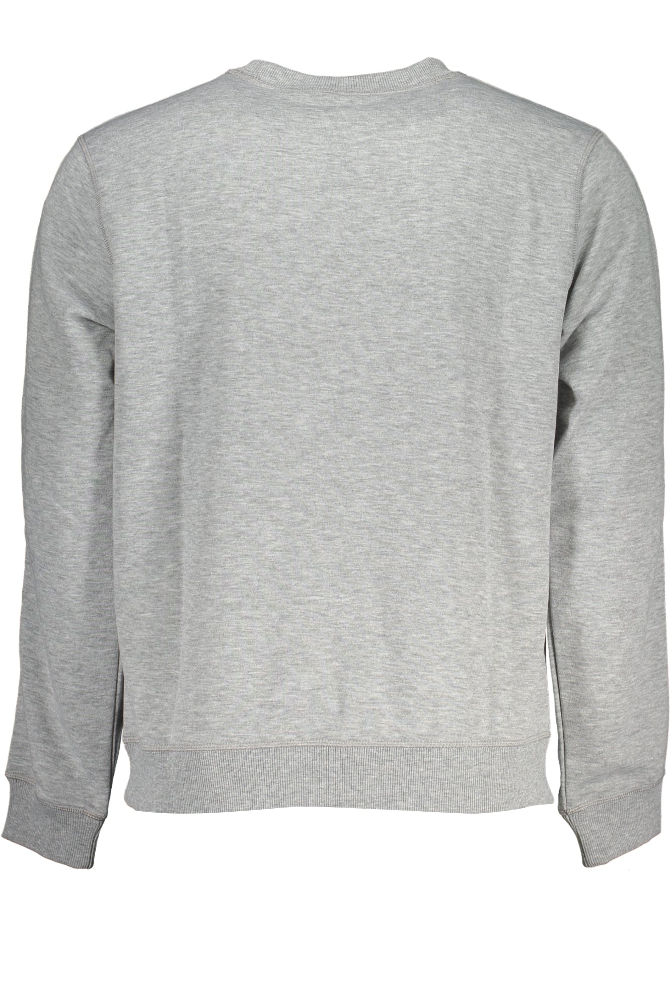 00GMS4W337_GRMUS – Graues Herren-Sweatshirt: Langarm, Rundhals, Stilvolle Details – Größe: S, M, L, XL, 2XL – Farbe: Grigio