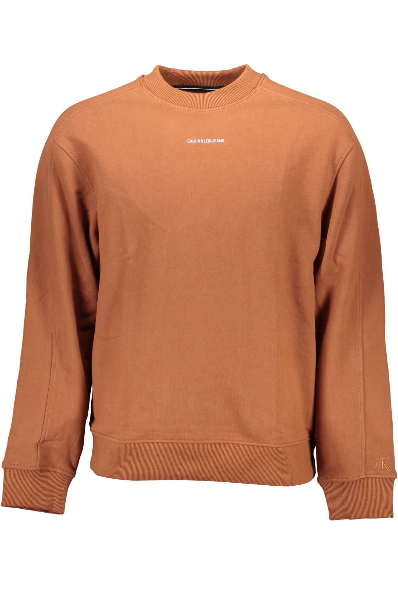 J30J318507_MARRONE_GE6 – Herren Sweatshirt Braun – Langarm, Rundhals & Druckmotiv Trend – Größe: 2XL – Farbe: Marrone