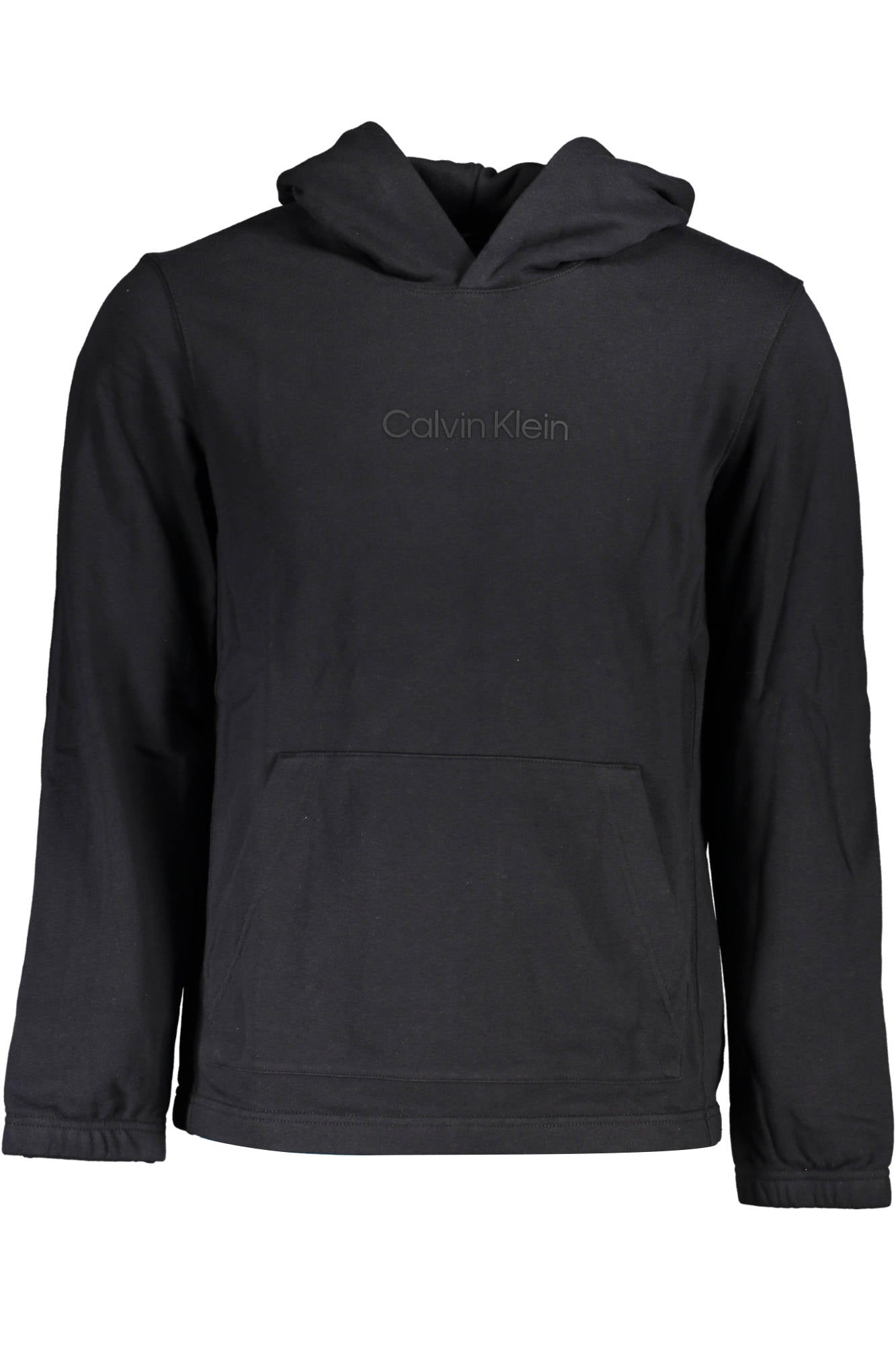 00GMS3W303_NERO_BAE – CALVIN KLEIN FELPA SENZA ZIP UOMO NERO – Größe: S, M, L, XL, 2XL – Farbe: Nero