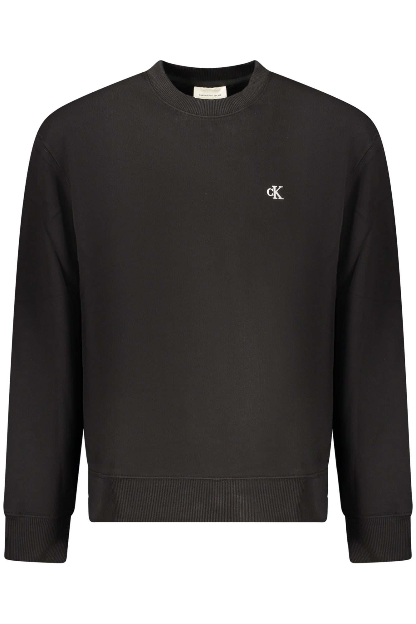 LV04RC296G_NEUB1 – Elegantes Herren-Sweatshirt Schwarz – Rundhals, Langarm, Stickerei – Größe: S, M, L, XL – Farbe: Nero