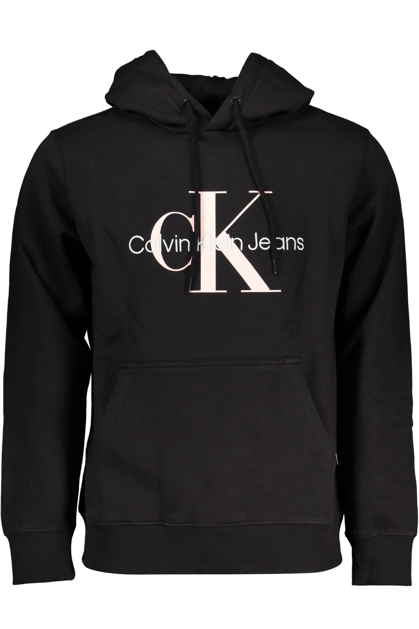 J30J320805_968FD46_NEROBEH – Herren Sweatshirt Schwarz mit Kapuze aus Bio-Baumwolle – Stilvoll & Komfortabel – Größe: 2XL – Farbe: Nero
