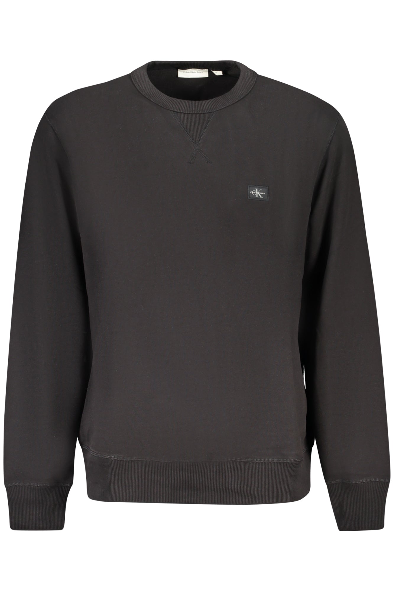 J30J327115_NEBEH – Nachhaltiges Rundhals Herren-Sweatshirt in Schwarz - Stilvolle Details – Größe: S, M, L, XL, 2XL – Farbe: Nero