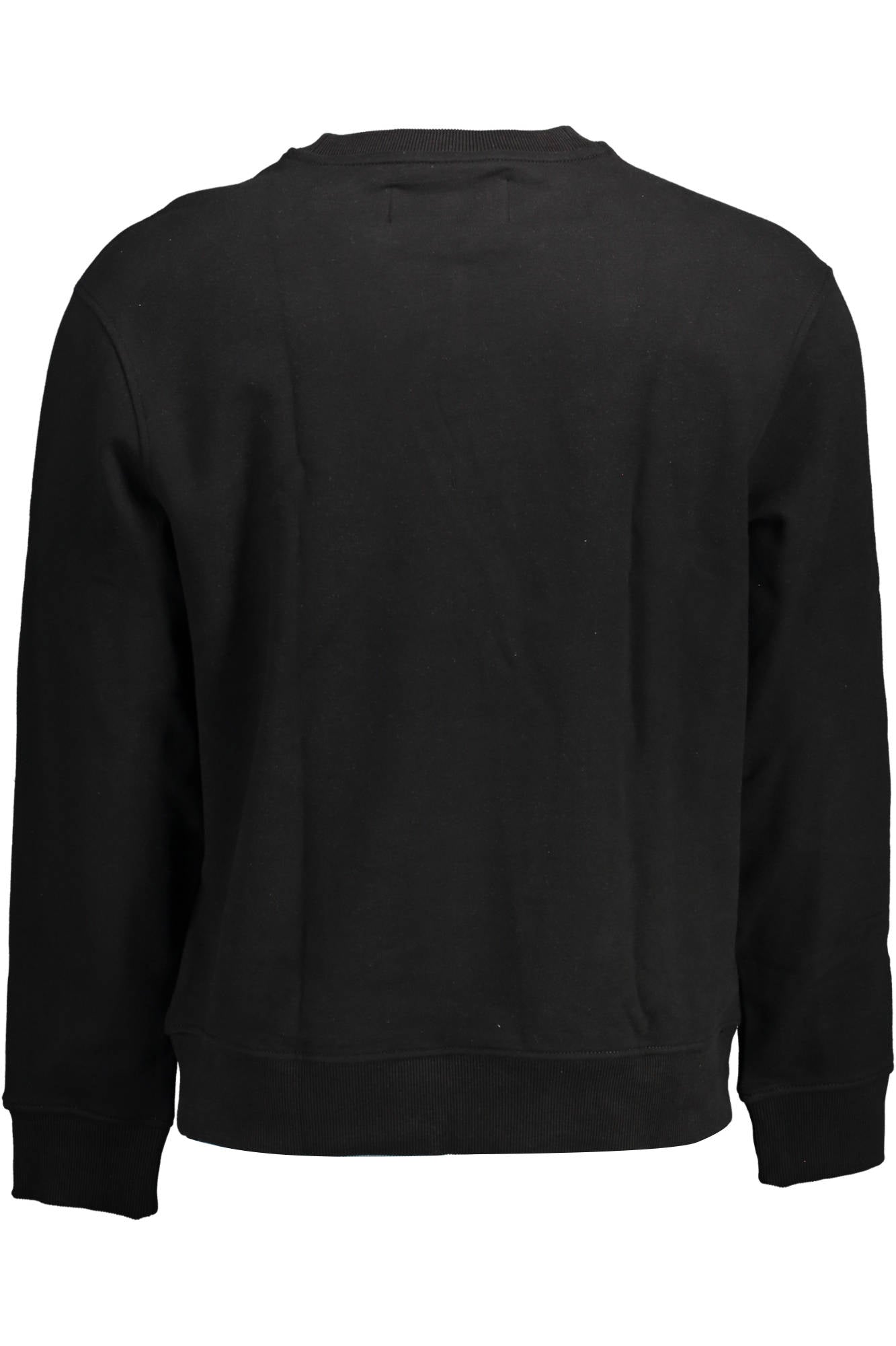 J30J320044_NERO_BEH – Schwarzes Herren Sweatshirt: Langarm, Rundhals, mit Logo-Druck – Größe: 2XL – Farbe: Nero