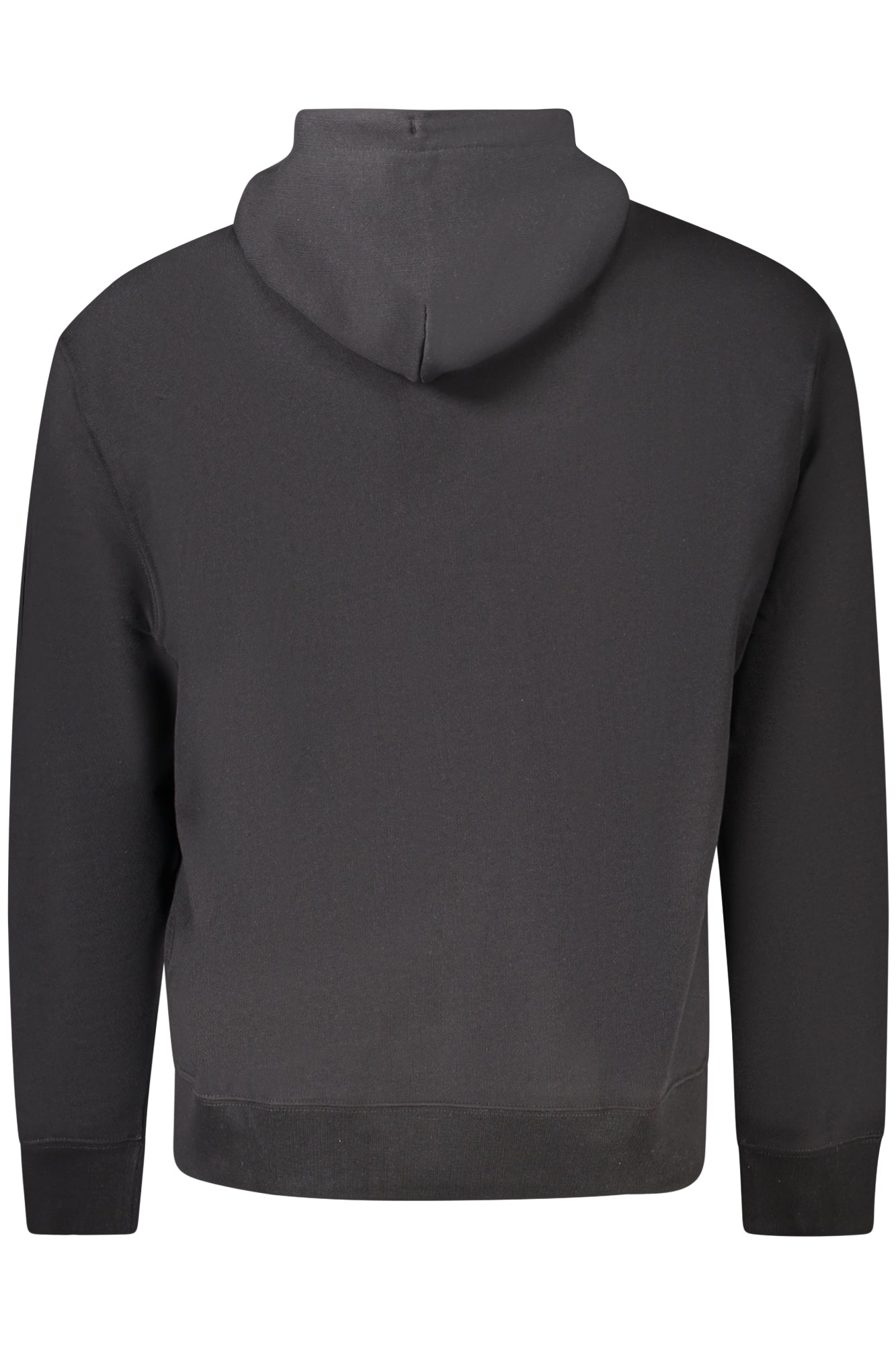 LV04RC274G_NEUB1 – Herren Schwarzes Kapuzen-Sweatshirt: Umweltfreundlich & Stilvoll – Größe: S, M, L, XL, 2XL – Farbe: Nero