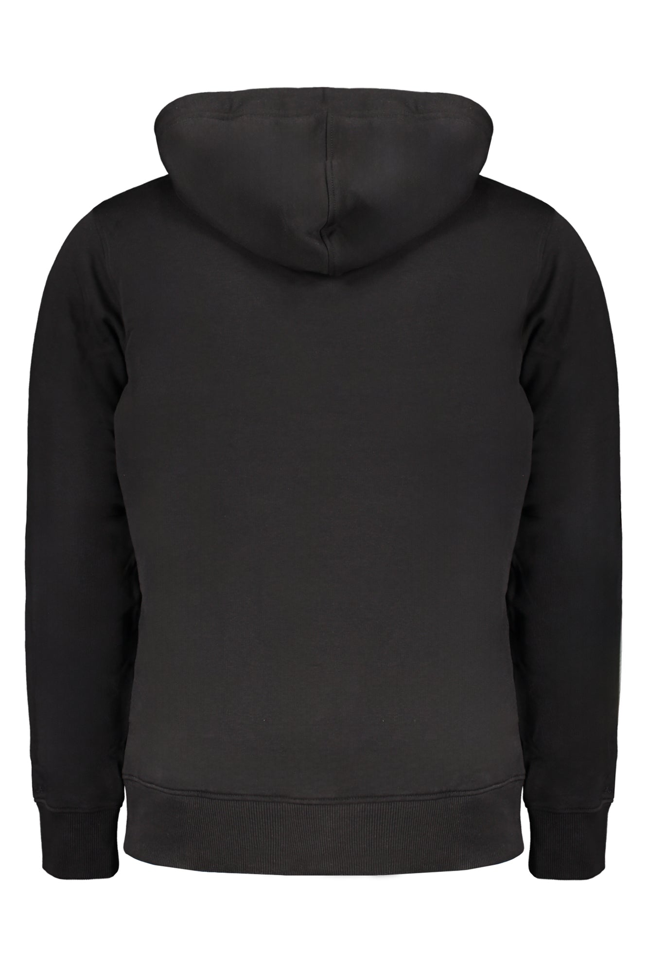J30J325149_NEBEH – Herren-Sweatshirt aus Baumwolle, Schwarz, mit Kapuze & Applikation – Größe: S, M, L, XL, 2XL – Farbe: Nero
