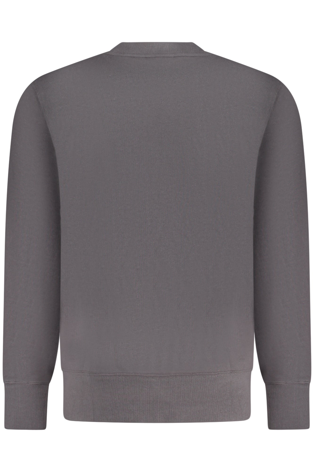 J30J327530_NEBA1 – Schwarzes Herren-Sweatshirt: Langarm, Rundhals, Applikation, Bio-Baumwolle – Größe: S, M, L, XL, 2XL – Farbe: Nero
