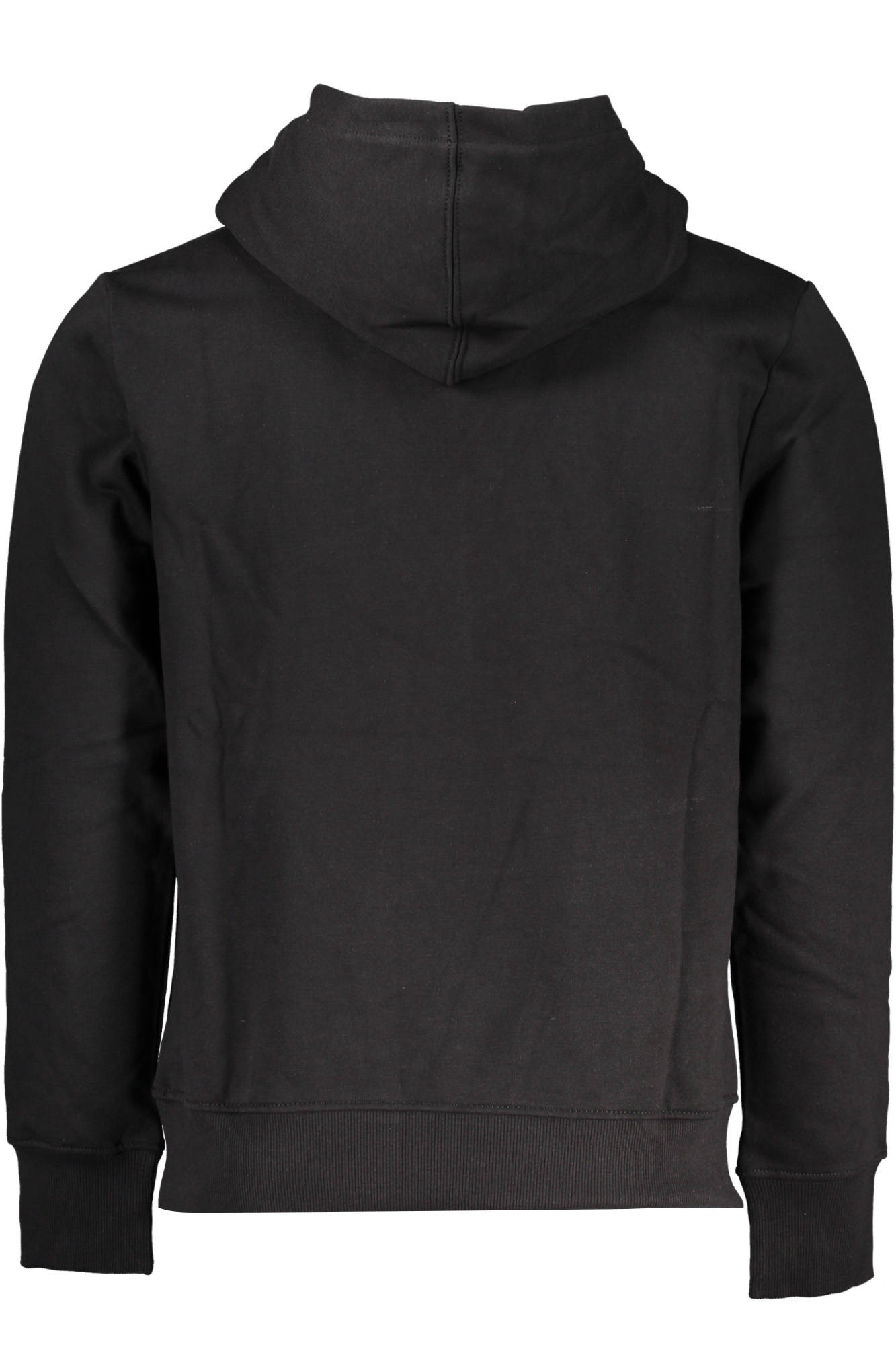 J30J324699_NERO_BEH – Stylisches Herren-Sweatshirt mit Kapuze und Kängurutasche in Schwarz – Größe: XL – Farbe: Nero