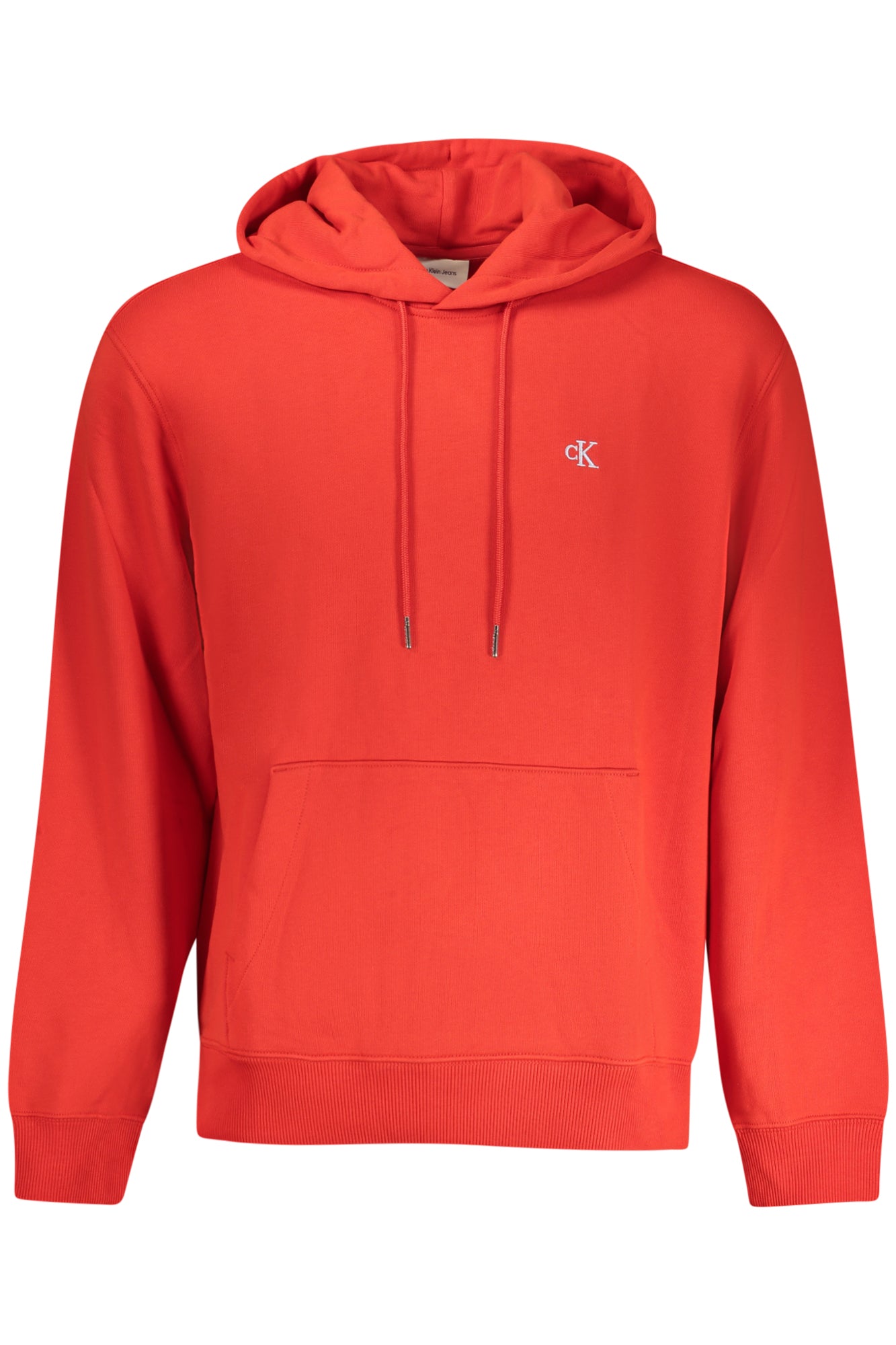 LV04RC297G_ROVMT – Rotes Herren Sweatshirt: Komfort & Stil mit Stickerei & Kängurutasche – Größe: M, S, L, XL, 2XL – Farbe: Rosso