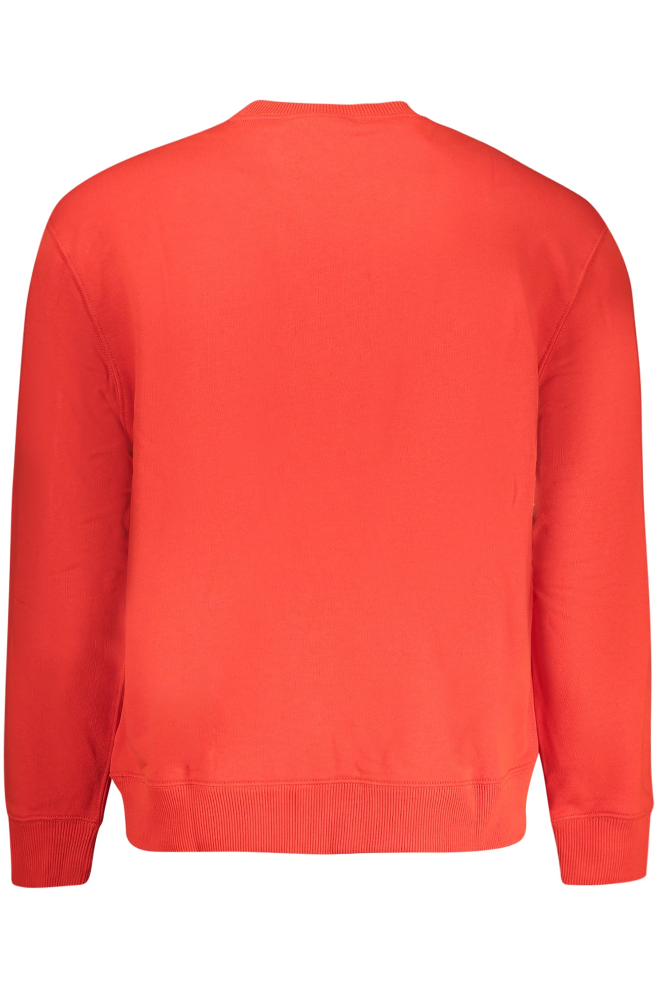 LV04RC296G_ROVMT – Stylisches rotes Herren Sweatshirt mit Rundhals und Stickerei. – Größe: S, M, L, XL, 2XL – Farbe: Rosso