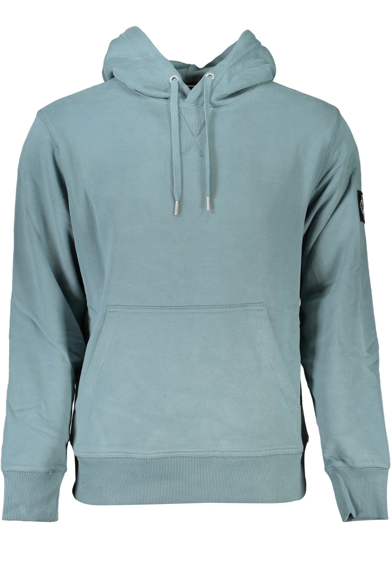 J30J323430_VECFQ – Grünes Herren Kapuzensweatshirt aus Bio-Baumwolle, ohne Reißverschluss – Größe: S, M, L, XL, 2XL – Farbe: Verde