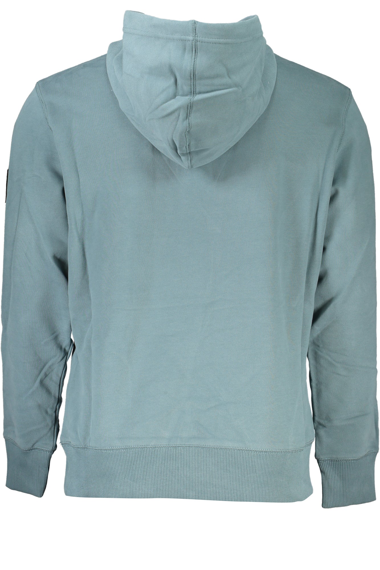 J30J323430_VECFQ – Grünes Herren Kapuzensweatshirt aus Bio-Baumwolle, ohne Reißverschluss – Größe: S, M, L, XL, 2XL – Farbe: Verde