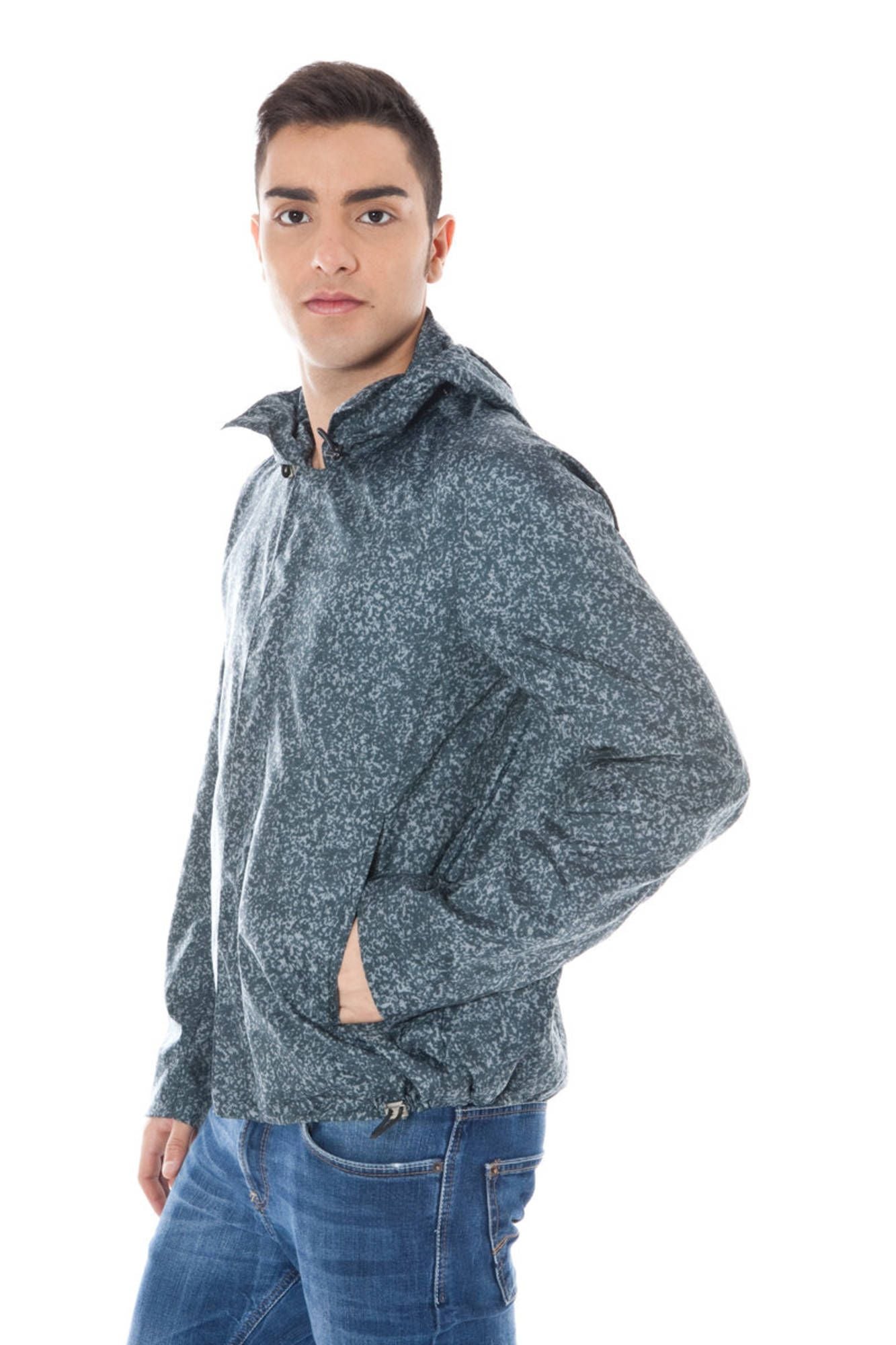 08484756_GRIGIO_027 – Stylische graue Herren-Sportjacke - Bequem und funktional – Größe: 46, 50, 52 – Farbe: Grigio