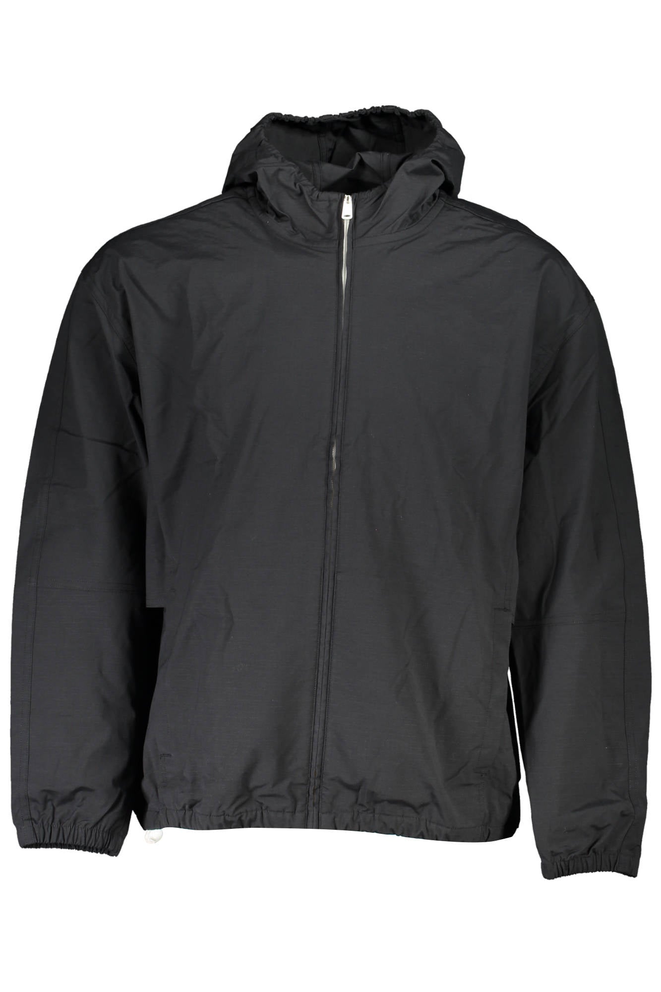 00GMSO504_NERO_BAE – Herren Sportjacke Schwarz: Wasserdicht, Langarm, Kapuzen-Design – Größe: S, L, XL – Farbe: Nero
