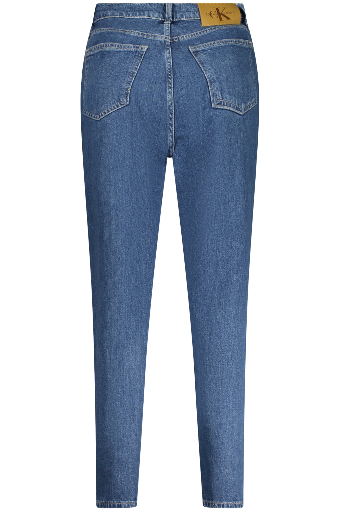 J20J225505_BL1A4 – Blaue Damen Mom-Jeans aus Denim mit recycelter Baumwolle – Größe: 25L28, 26L28, 27L28, 28L28, 29L28, 30L28, 31L28 – Farbe: Blu