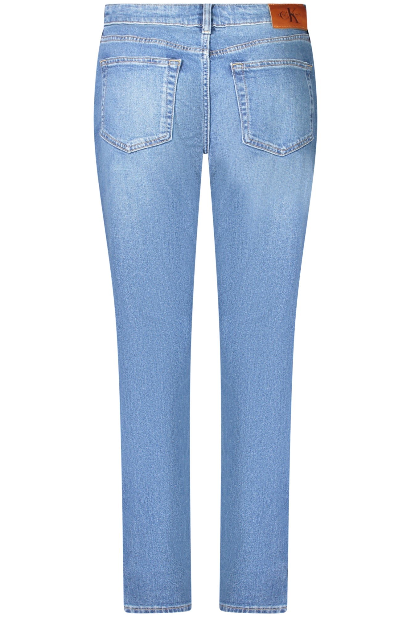 LV047C779G_BLYCC – Damen Slim Jeans in Blau - Mittlere Leibhöhe mit Wasch-Effekt – Größe: 26, 27, 28, 29, 30, 25 – Farbe: Blu