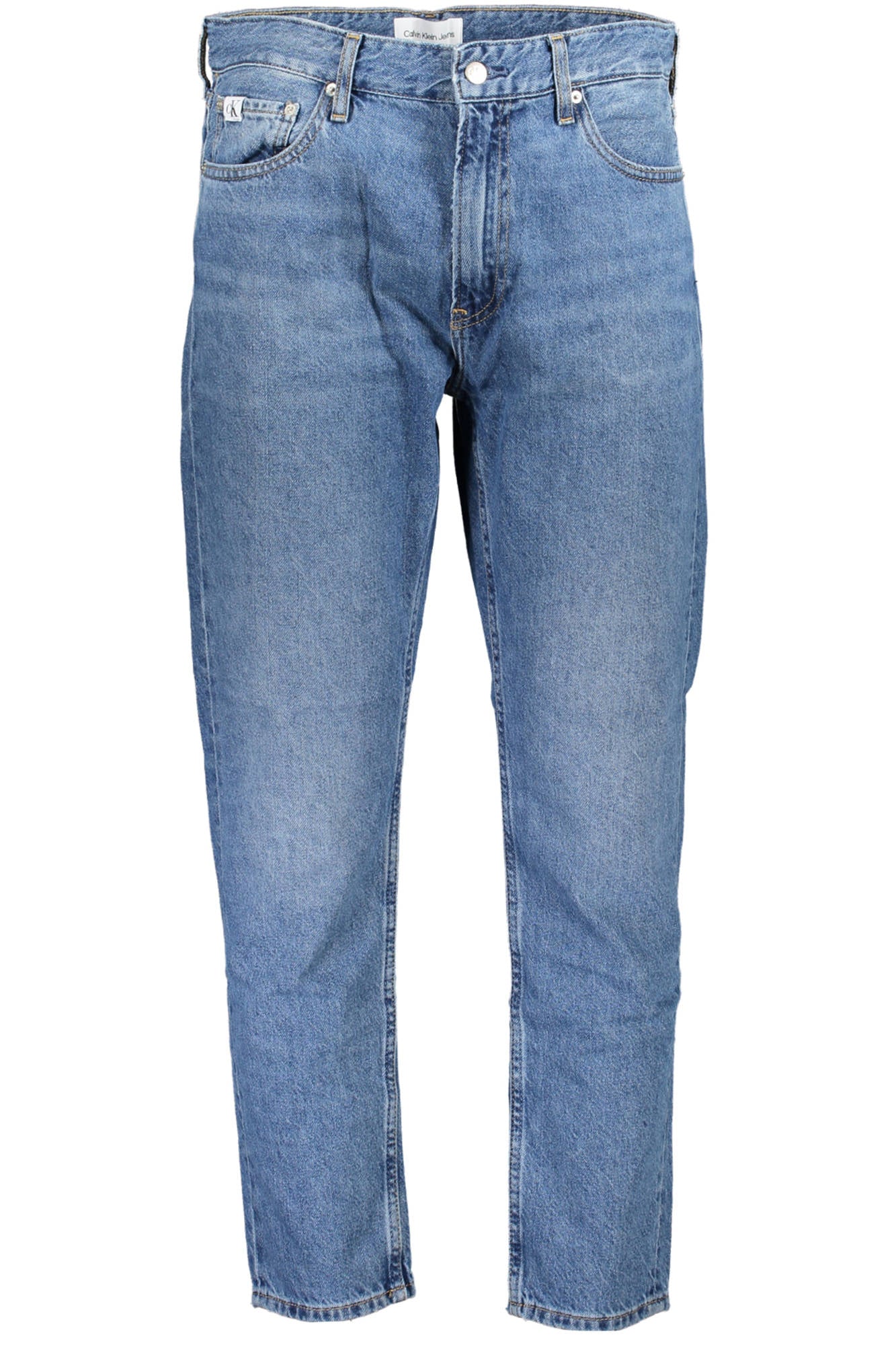 J30J322826_BLU_1A4 – Herren Blaue Dad Jeans: Nachhaltig, Modern & Lässig im Used-Look – Größe: 28, 29, 31, 32 – Farbe: Blu