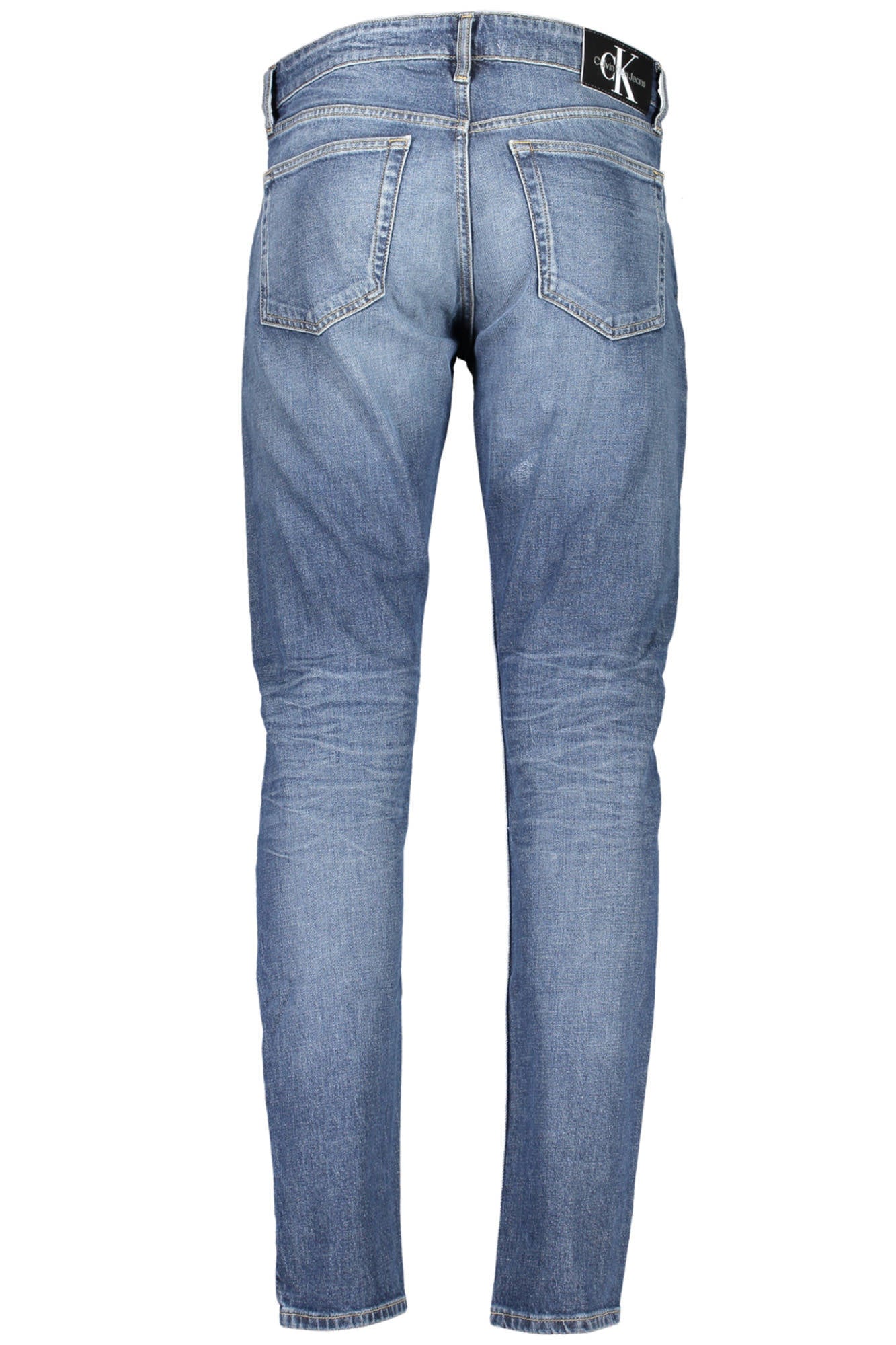 J30J323372_BLU_1BJ – Moderne Herren-Jeans: Schmaler Schnitt, recycelte Baumwolle, Blau – Größe: Standard
