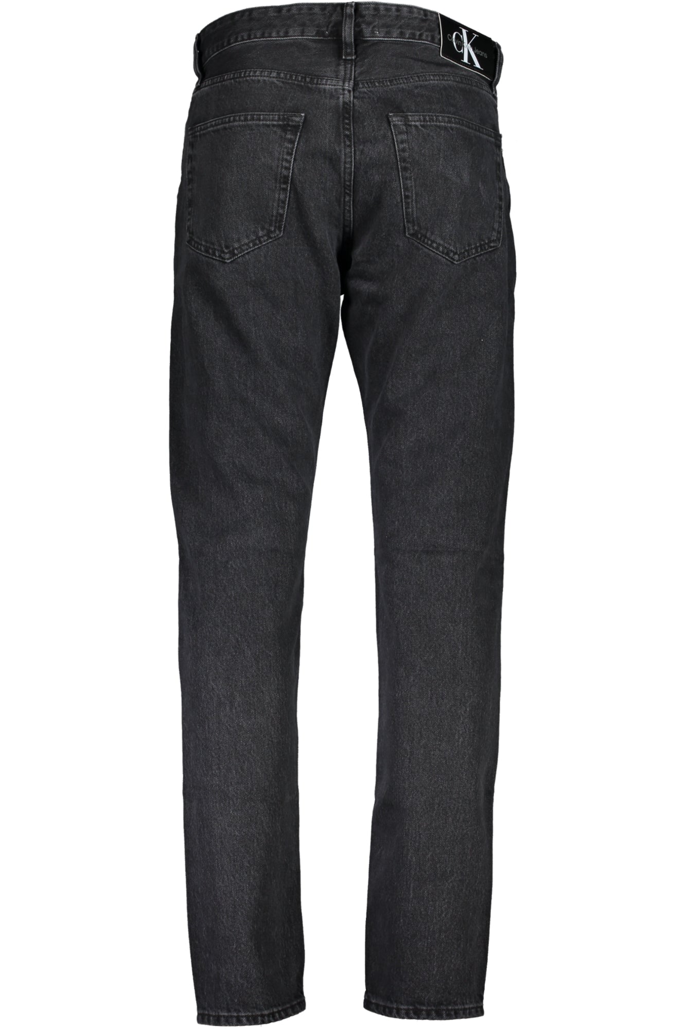 J30J324297_NE1BY – Herren Denim Schwarz: 5-Taschen Jeans mit Wasch-Effekt & Logo – Größe: 30, 31, 32, 33, 34 – Farbe: Nero