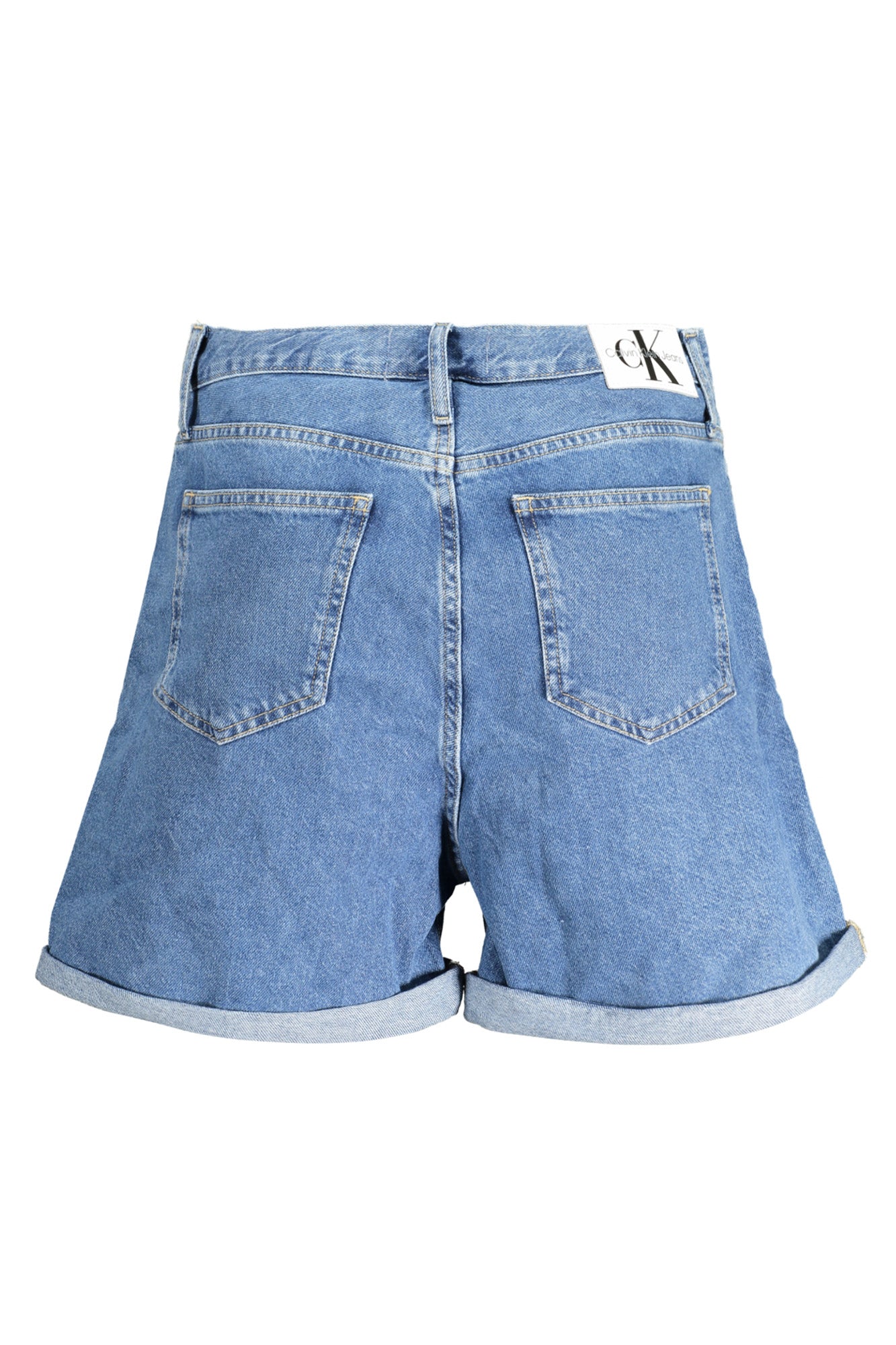 J20J222801_AZ1A4 – CALVIN KLEIN JEANS SHORT DONNA AZZURRO – Größe: 25, 26, 27, 28, 29, 30, 31 – Farbe: Azzurro