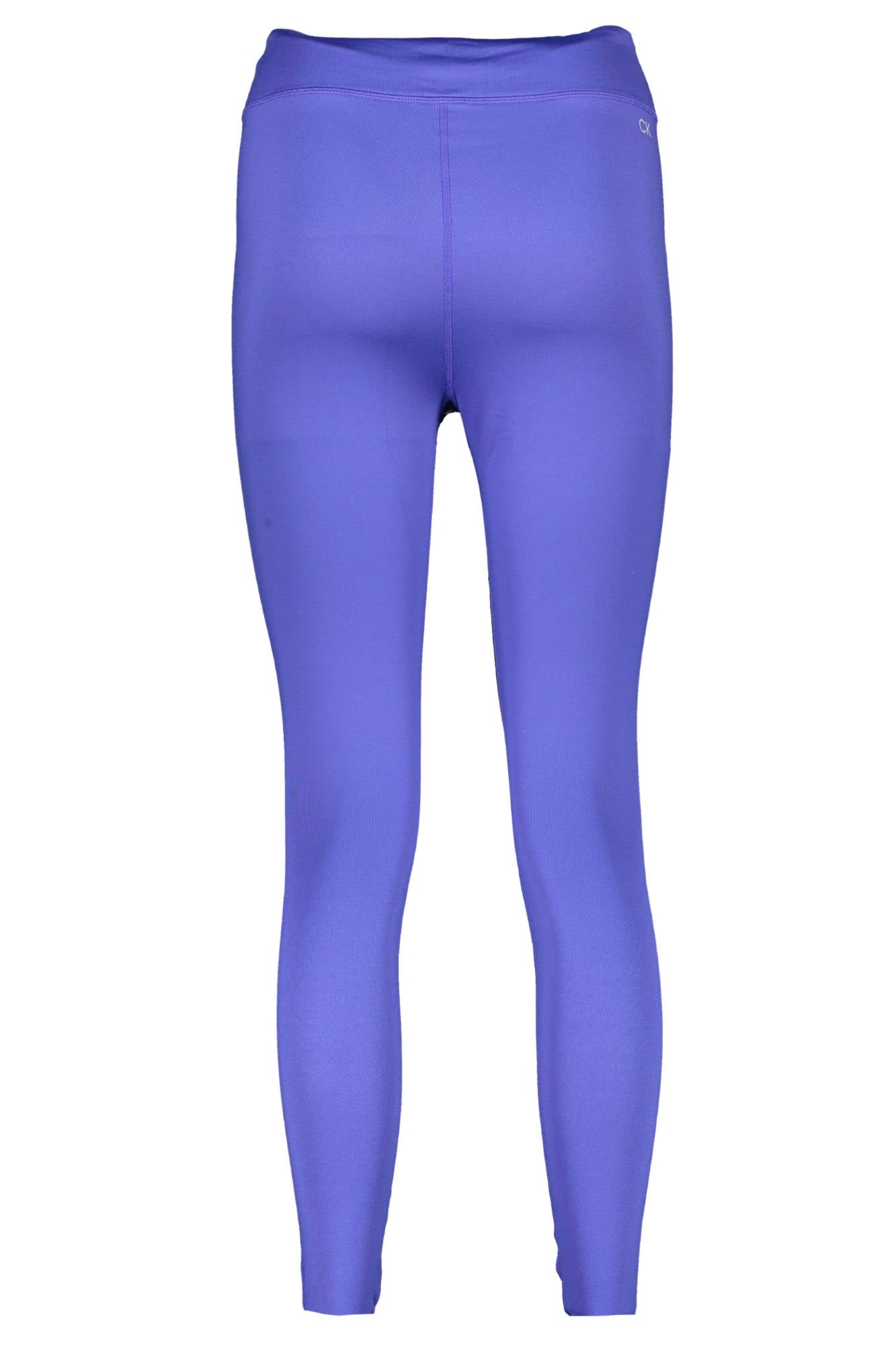 00GWS2L608_BLU_CMB – Elastische Damen Leggings mit reflektierendem Druck in Blau – Größe: XS, XL – Farbe: Blu