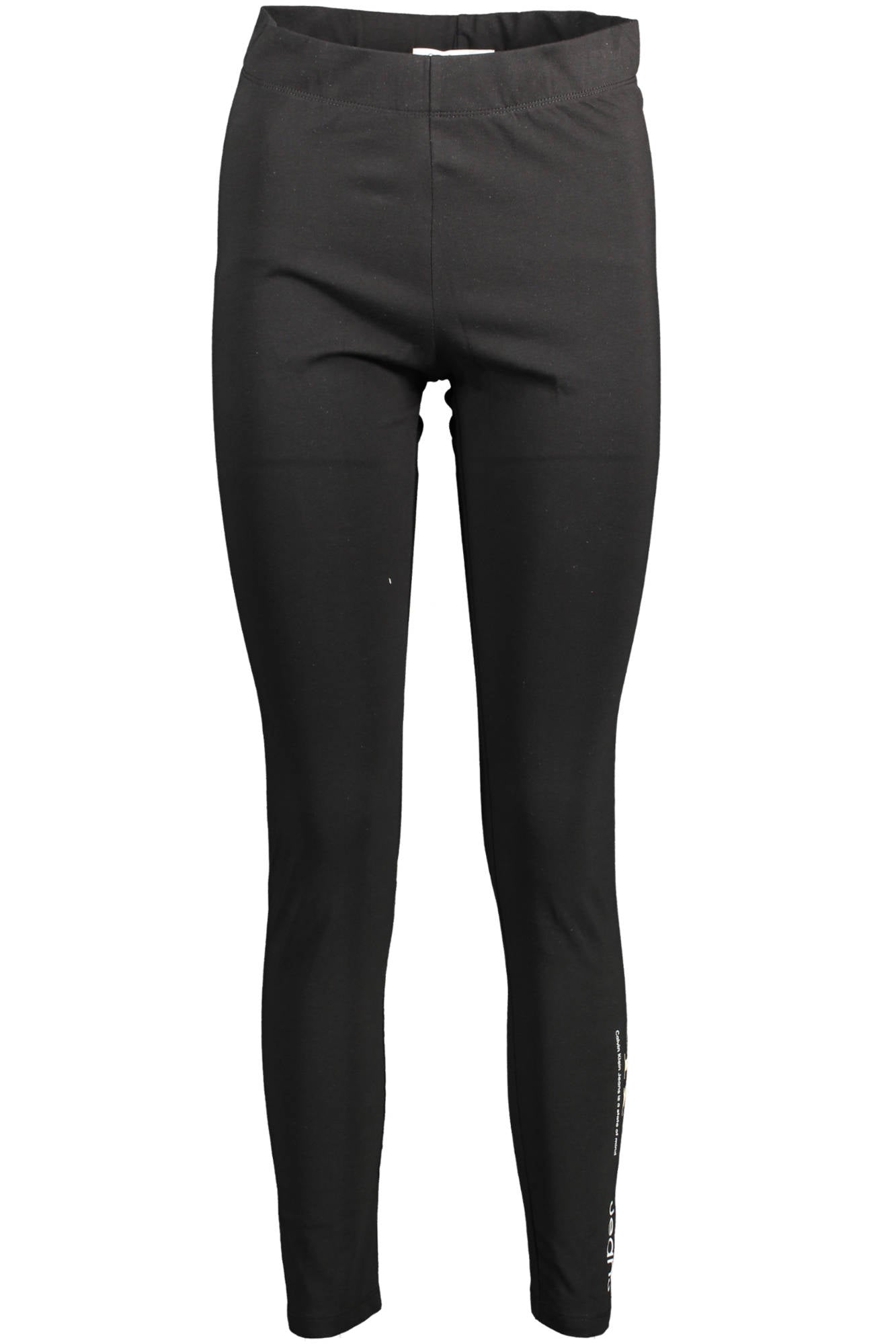 J20J218040_NERO_BEH – Trendige Schwarze Damen-Leggings mit Elastischem Bund und Print-Design – Größe: S, XL – Farbe: Nero